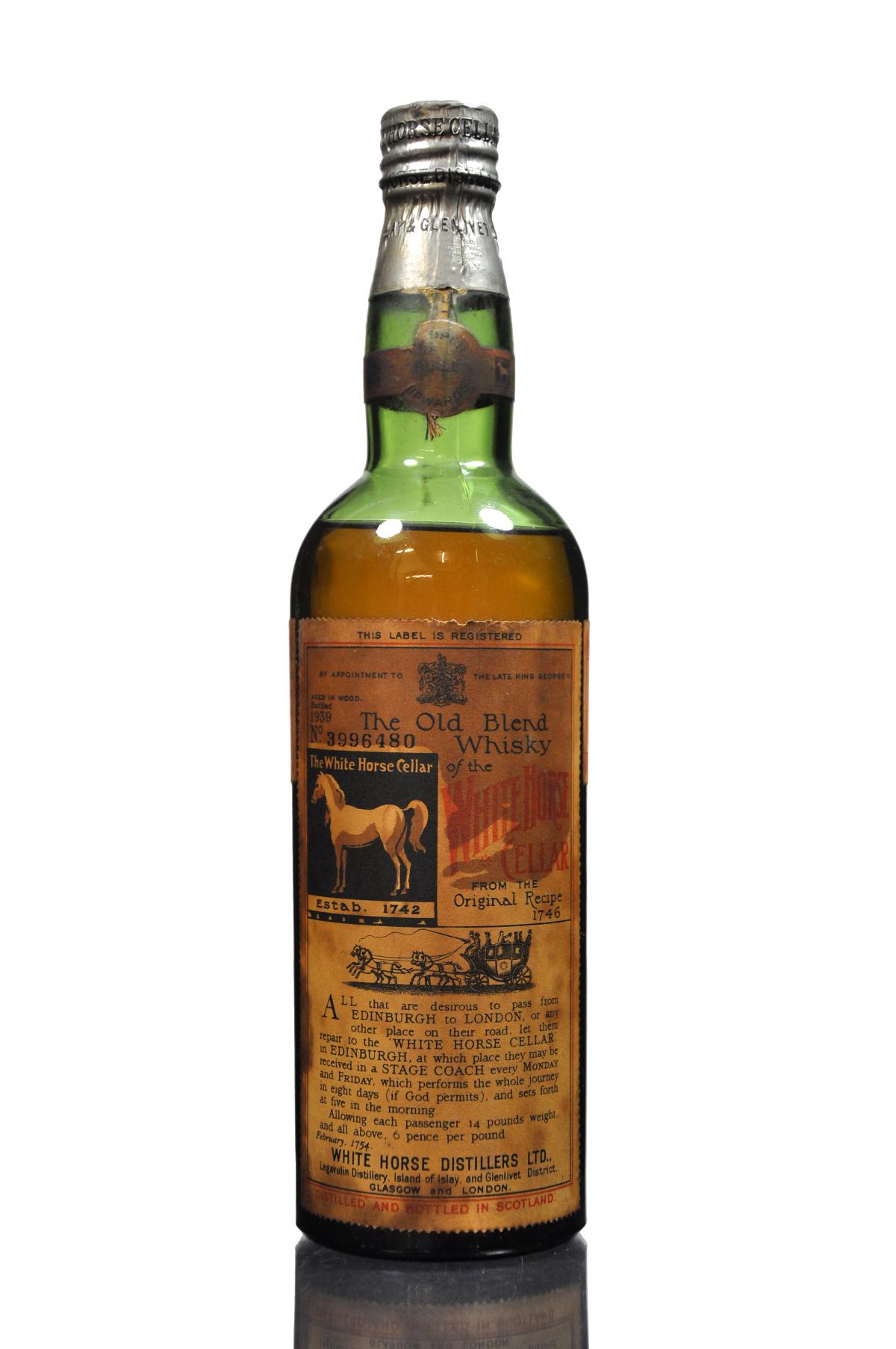 White Horse - Bottled 1939