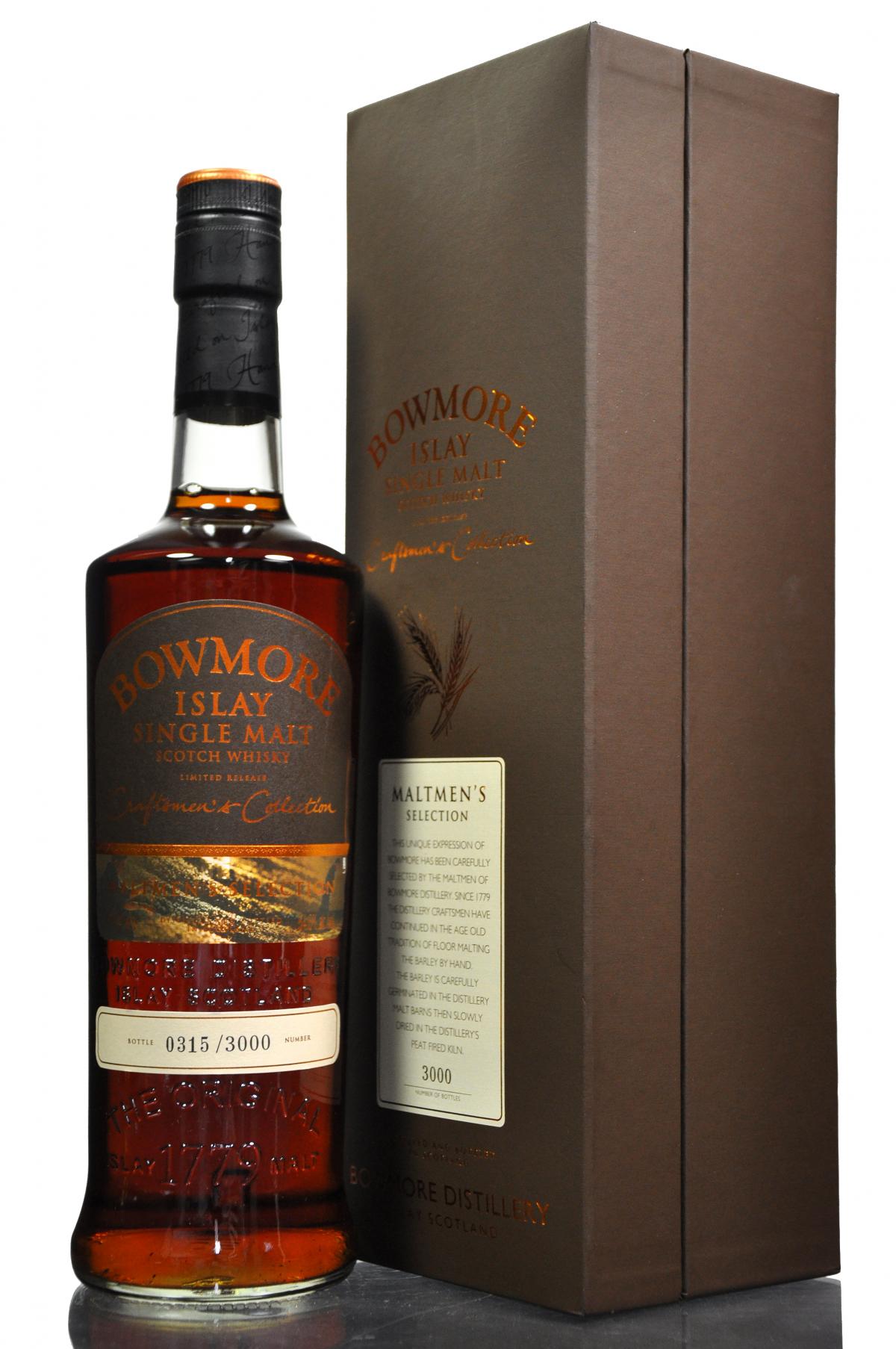 Bowmore 1995 - 13 Year Old - Maltmens Selection