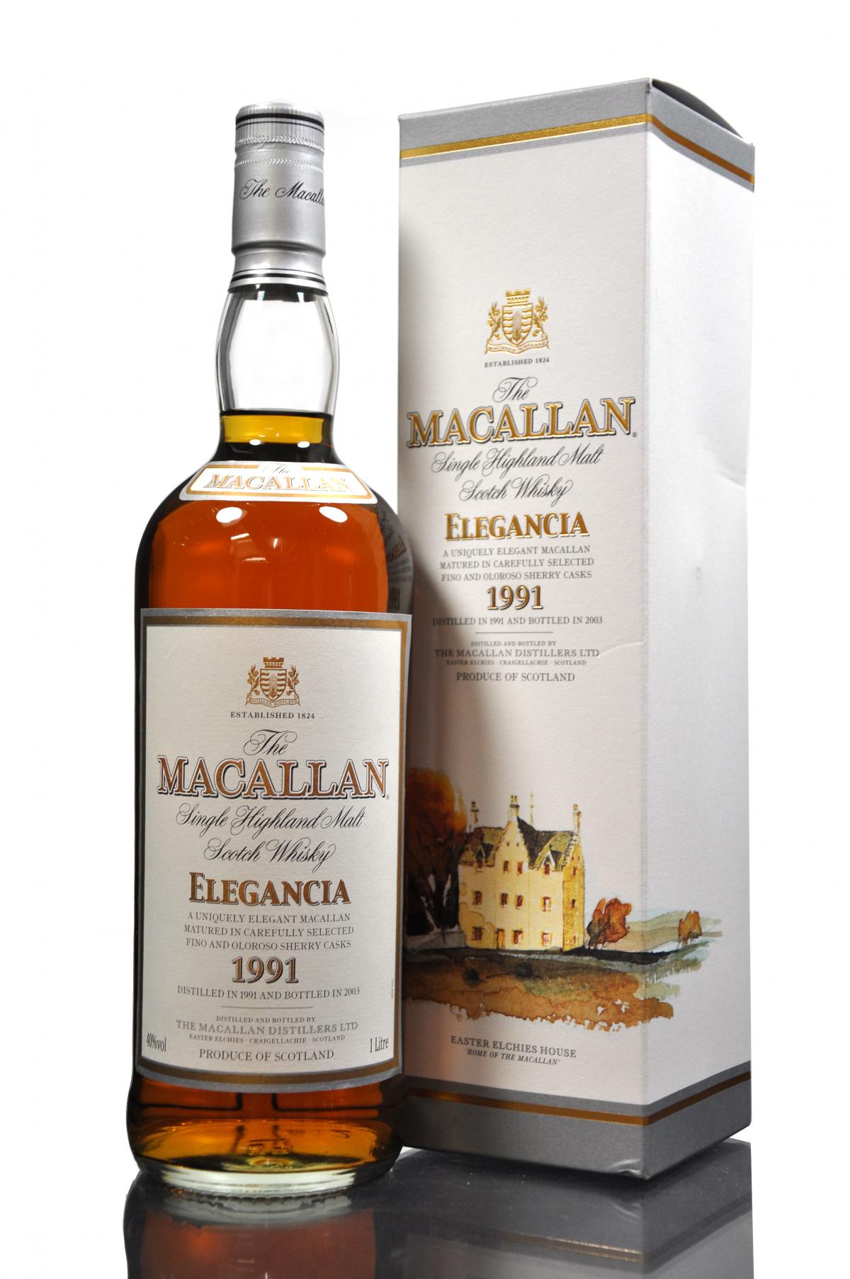 Macallan 1991-2003 - Elegancia - 1 Litre