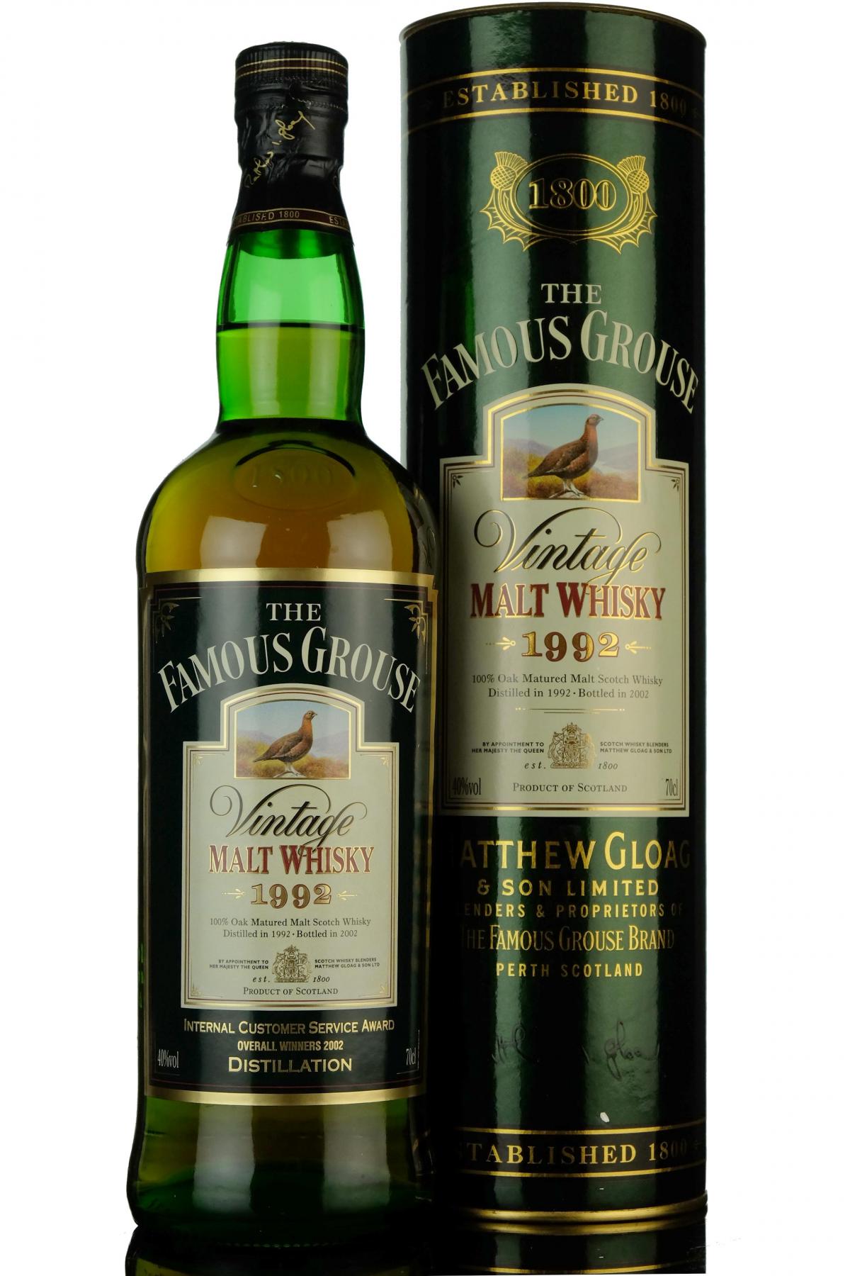 Famous Grouse 1992-2002