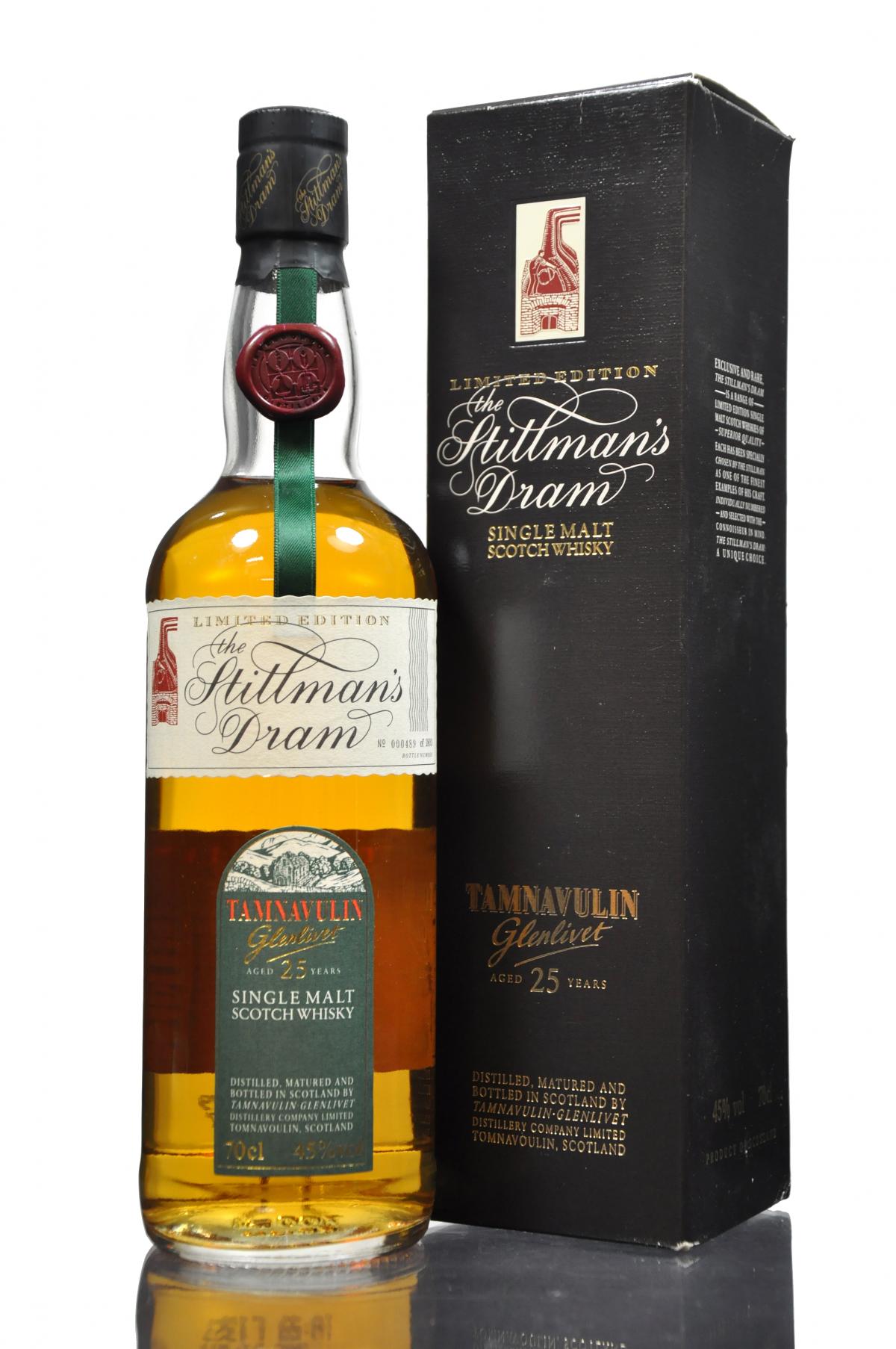 Tamnavulin 25 Year Old - Stillmans Dram