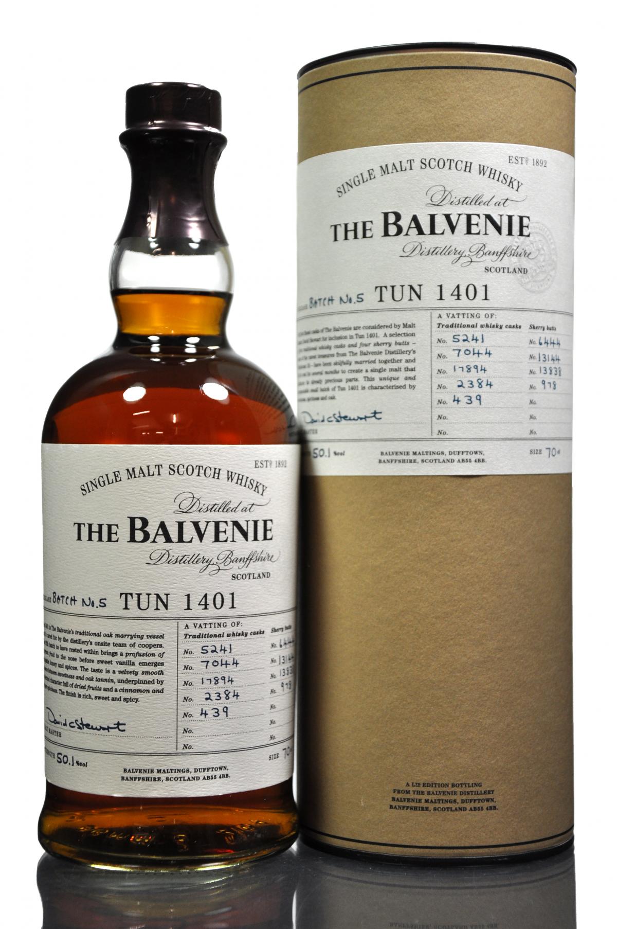 Balvenie Tun 1401 - Batch 5