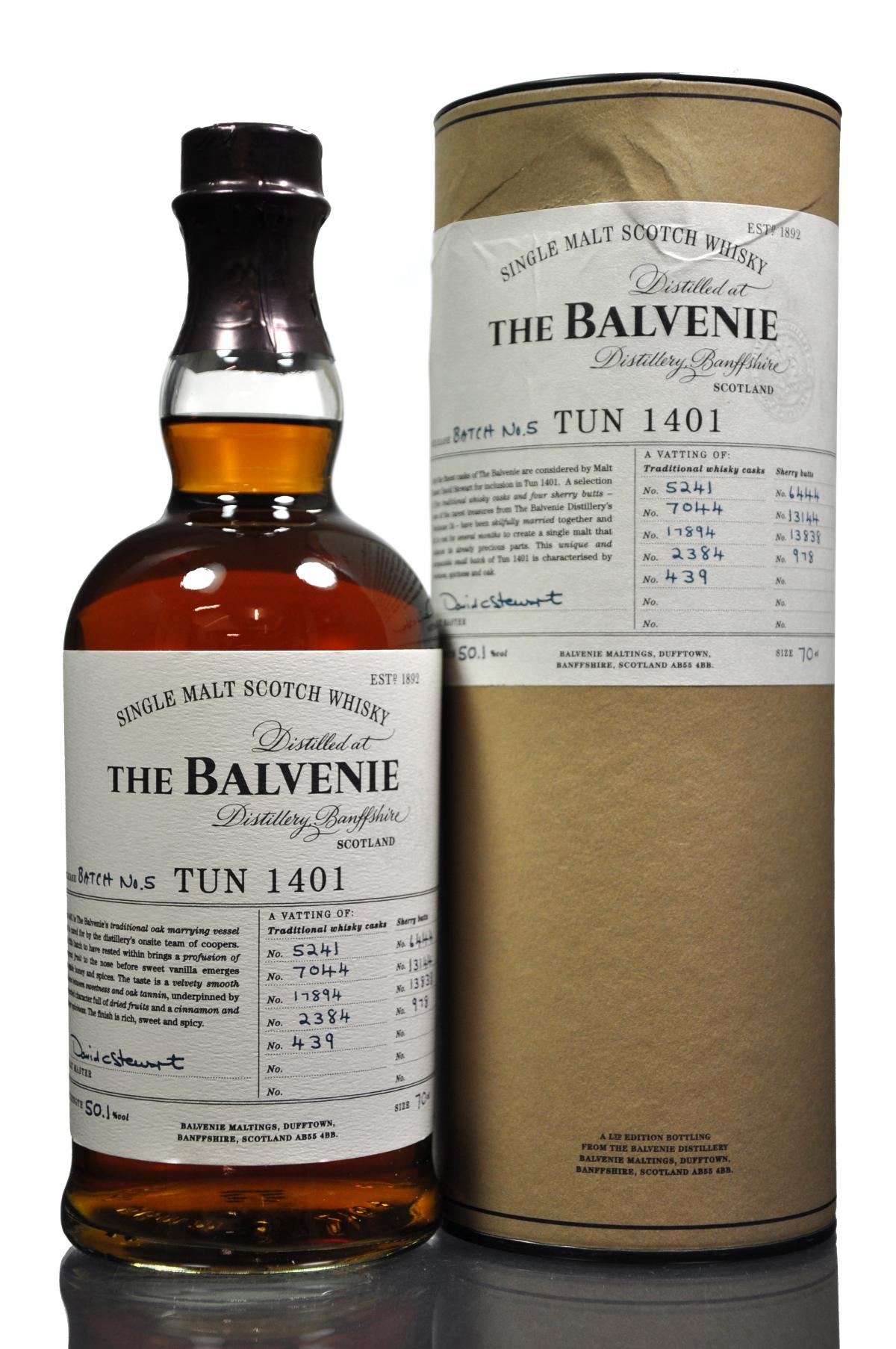 Balvenie Tun 1401 - Batch 5