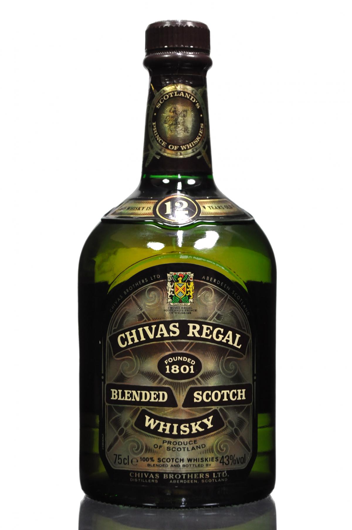 Chivas Regal 12 Year Old - 1980s