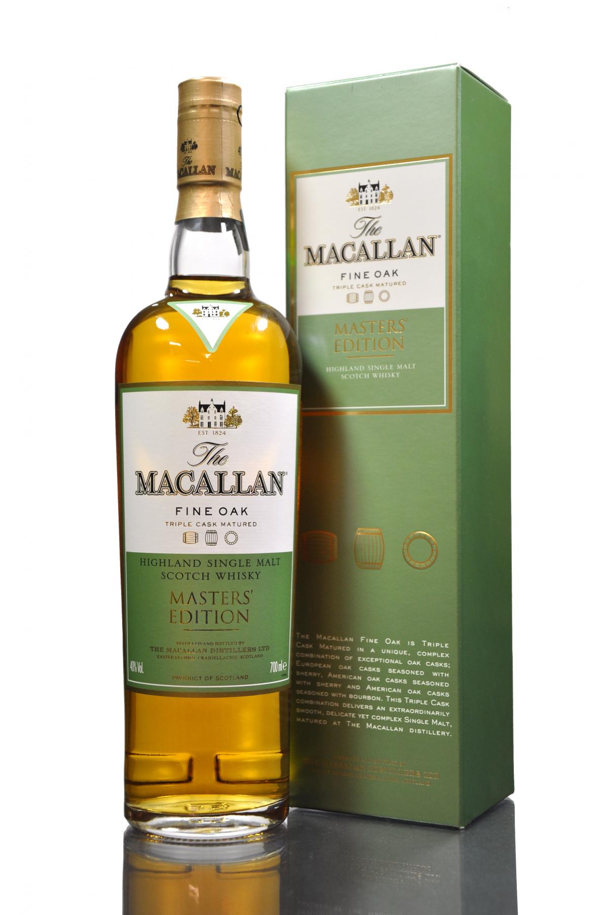 Macallan Masters Edition - Fine Oak
