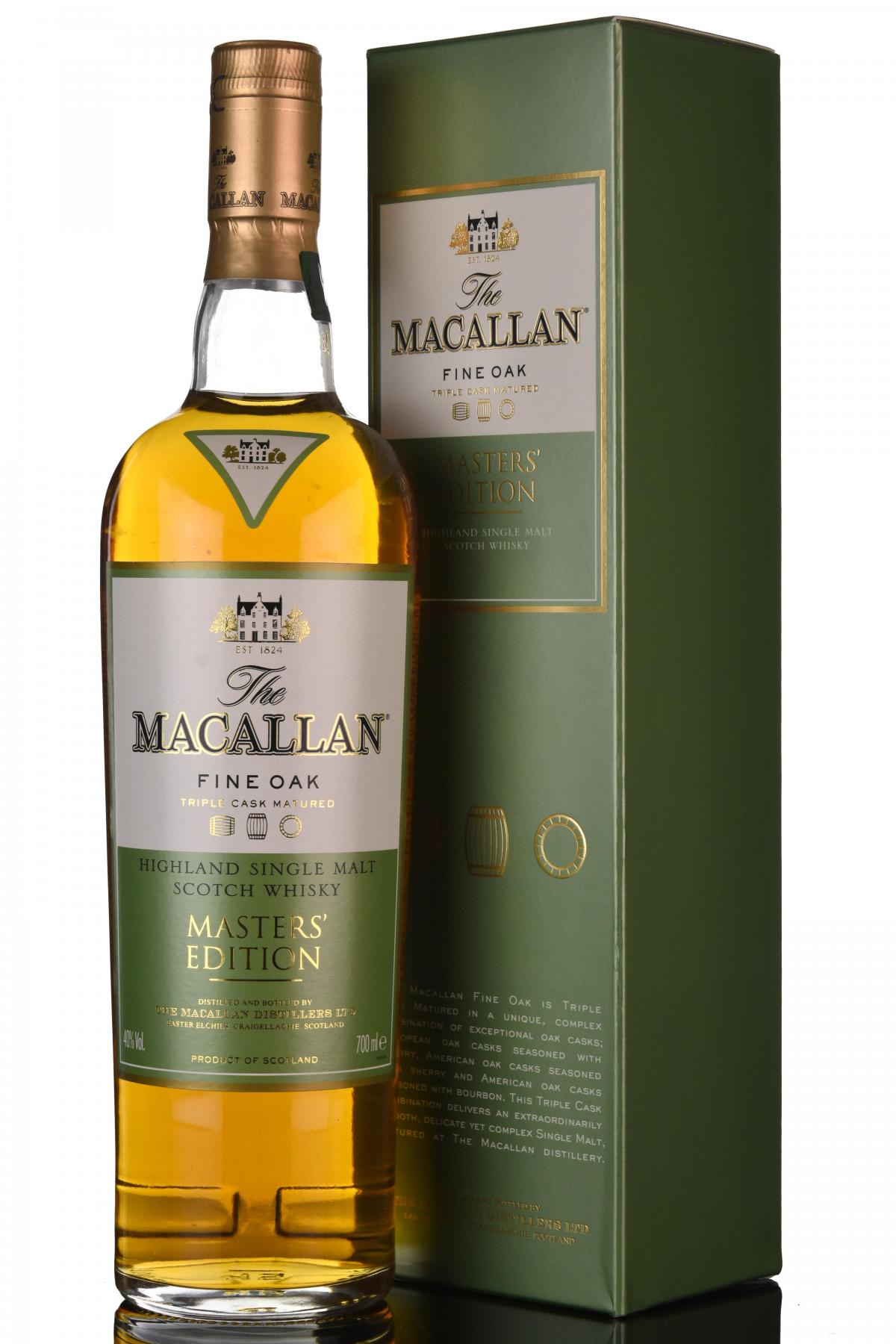 Macallan Masters Edition - Fine Oak
