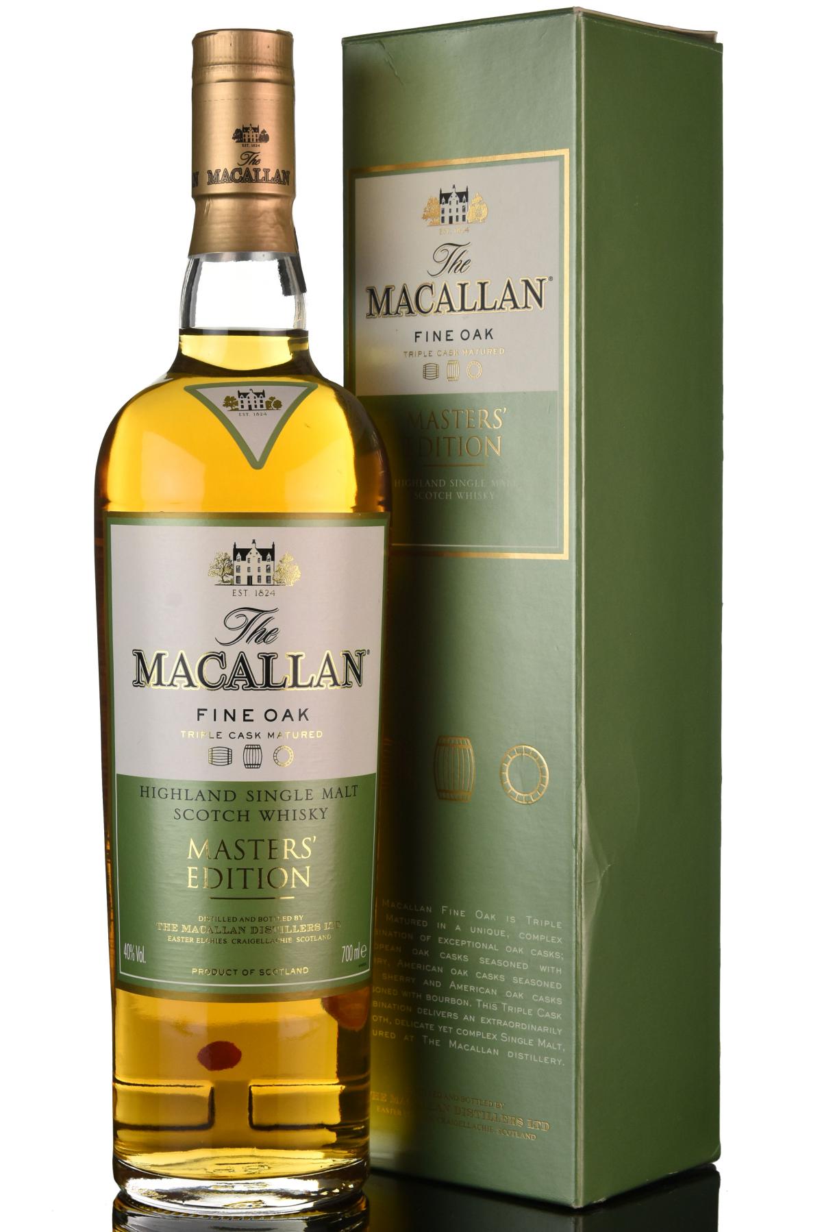 Macallan Masters Edition - Fine Oak