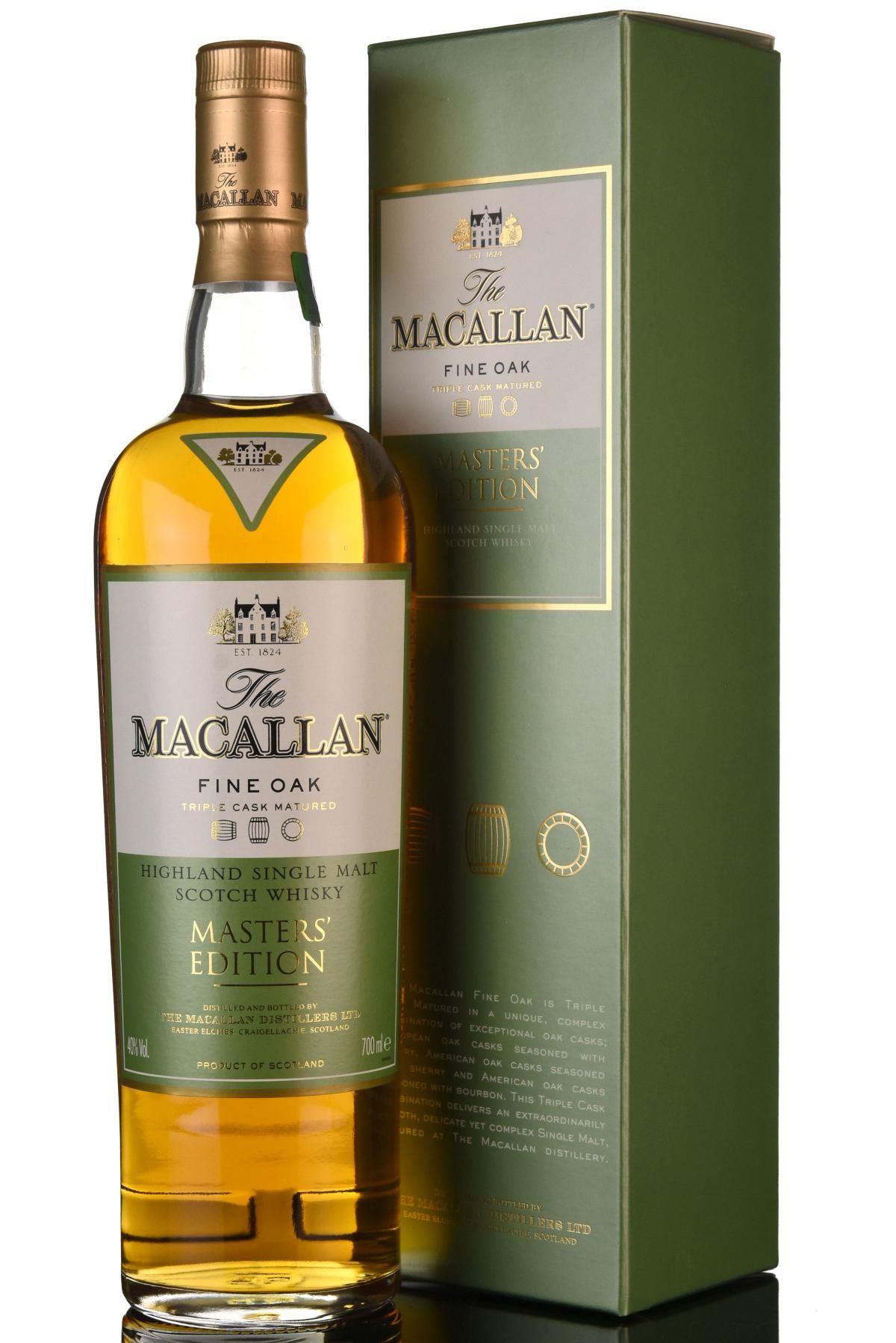 Macallan Masters Edition - Fine Oak