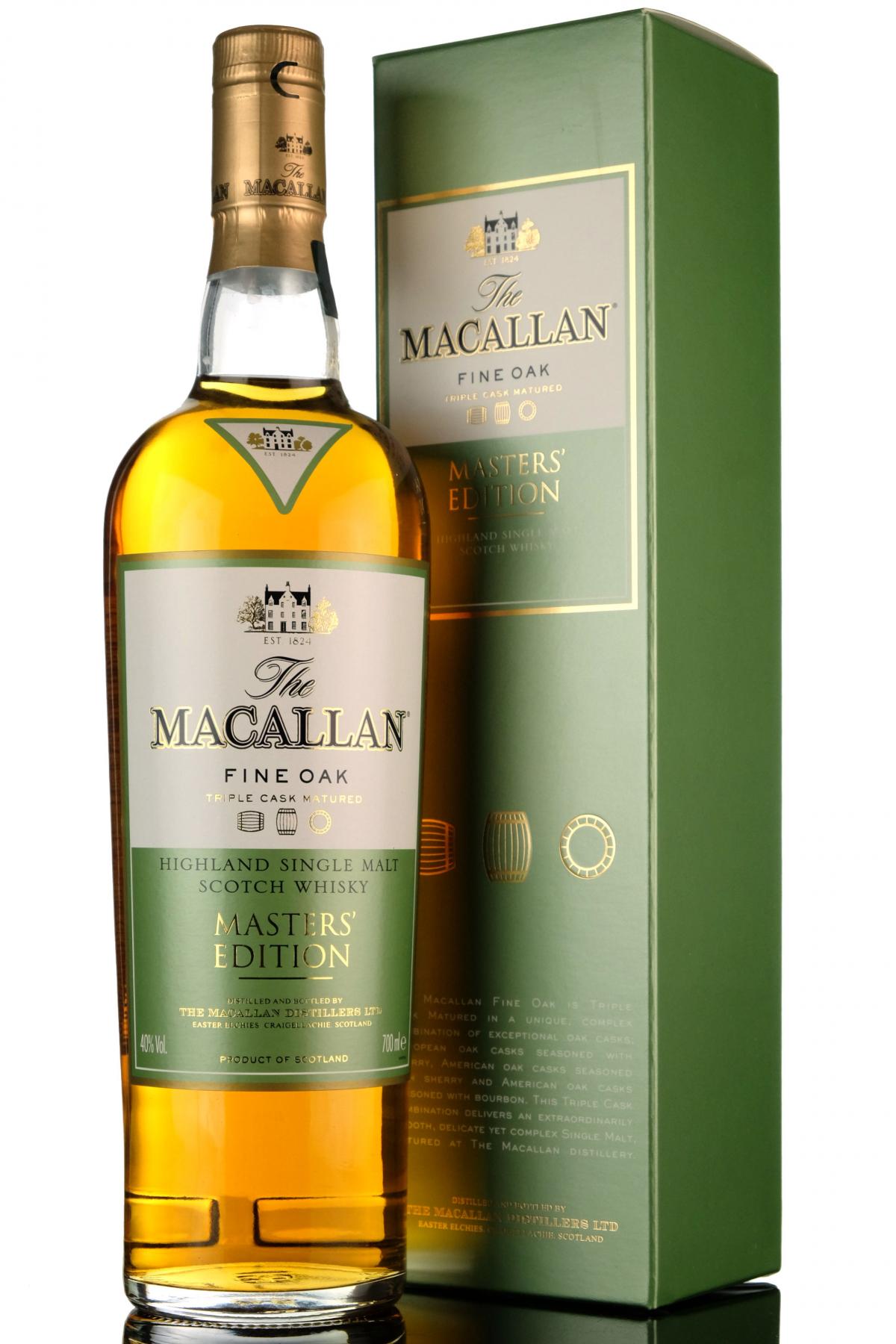 Macallan Masters Edition - Fine Oak
