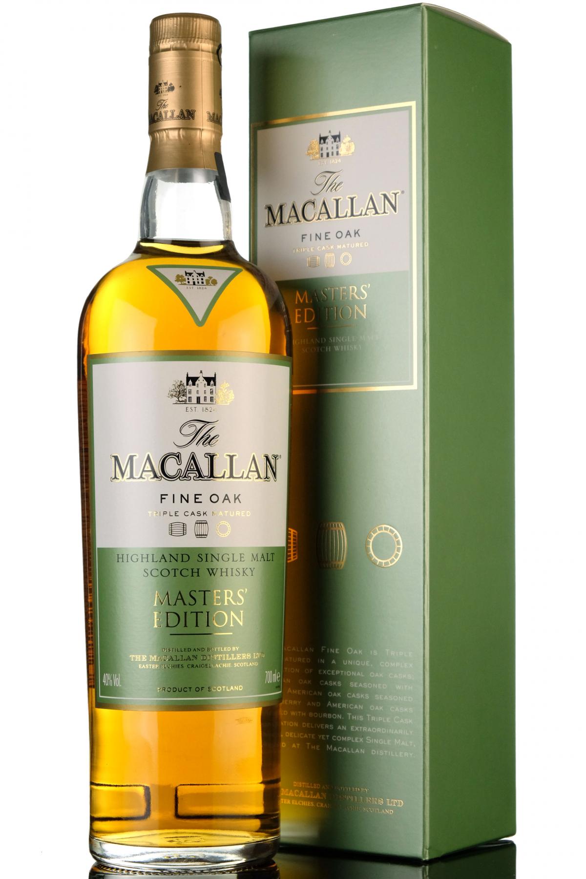 Macallan Masters Edition - Fine Oak