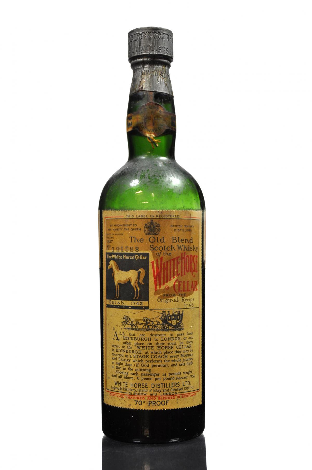 White Horse - Bottled 1957