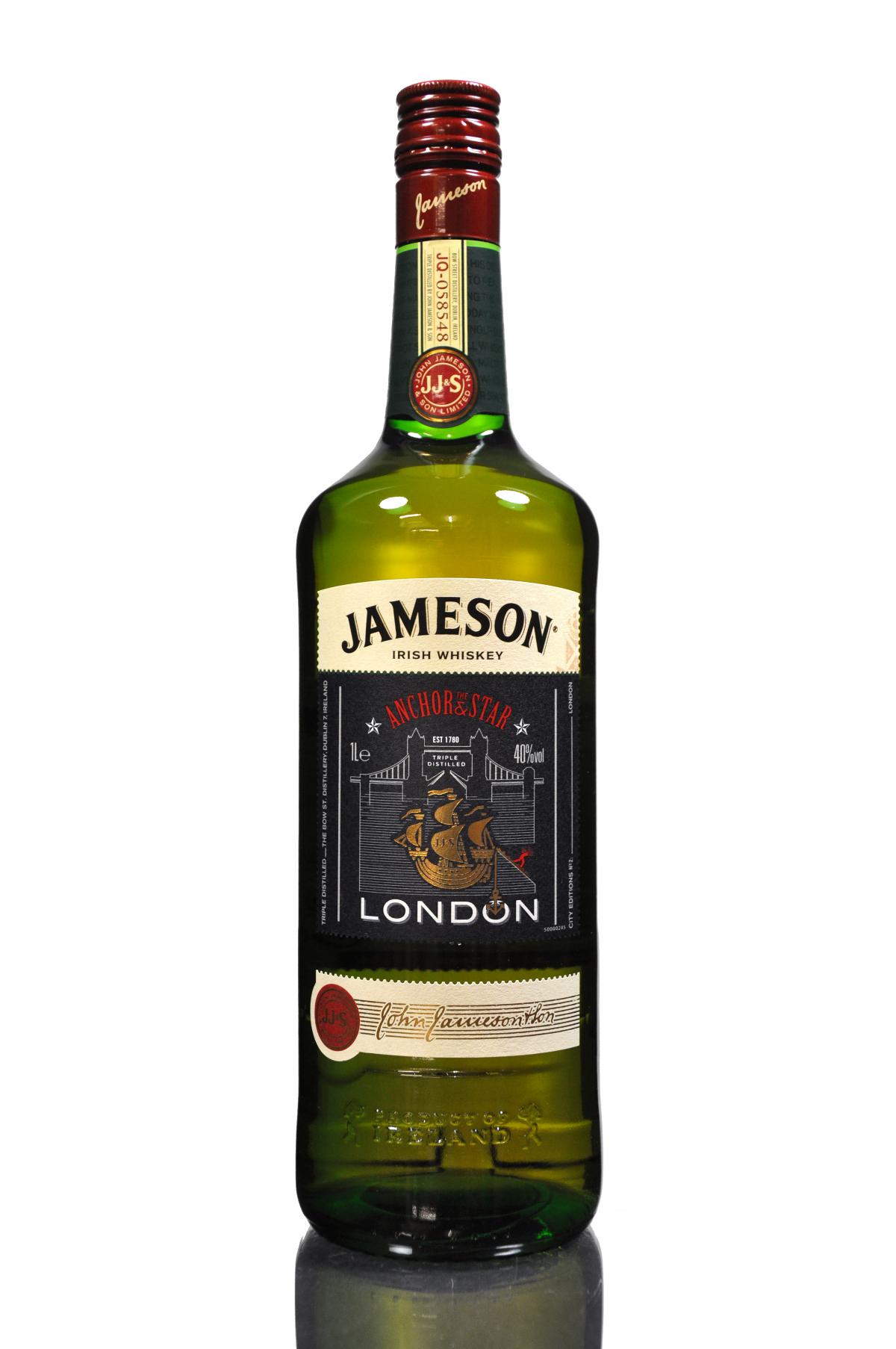 Jameson Irish Whiskey - Anchor & Star London - 1 Litre