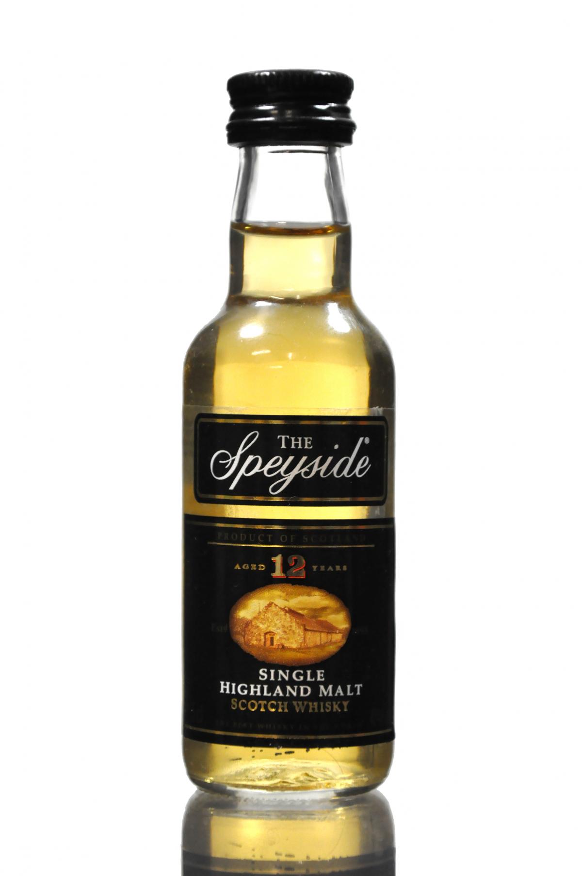 Speyside 12 Year Old Miniature