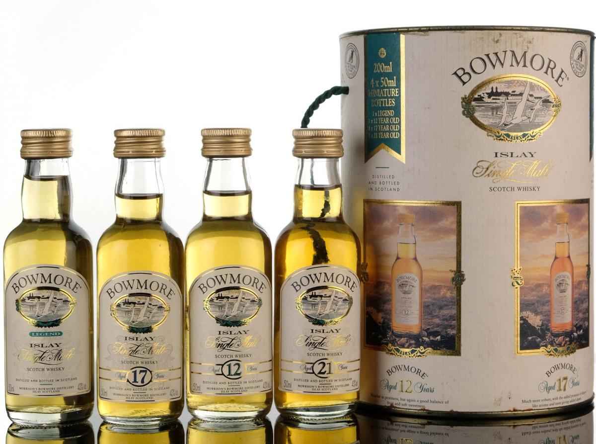 Bowmore Miniature Collection