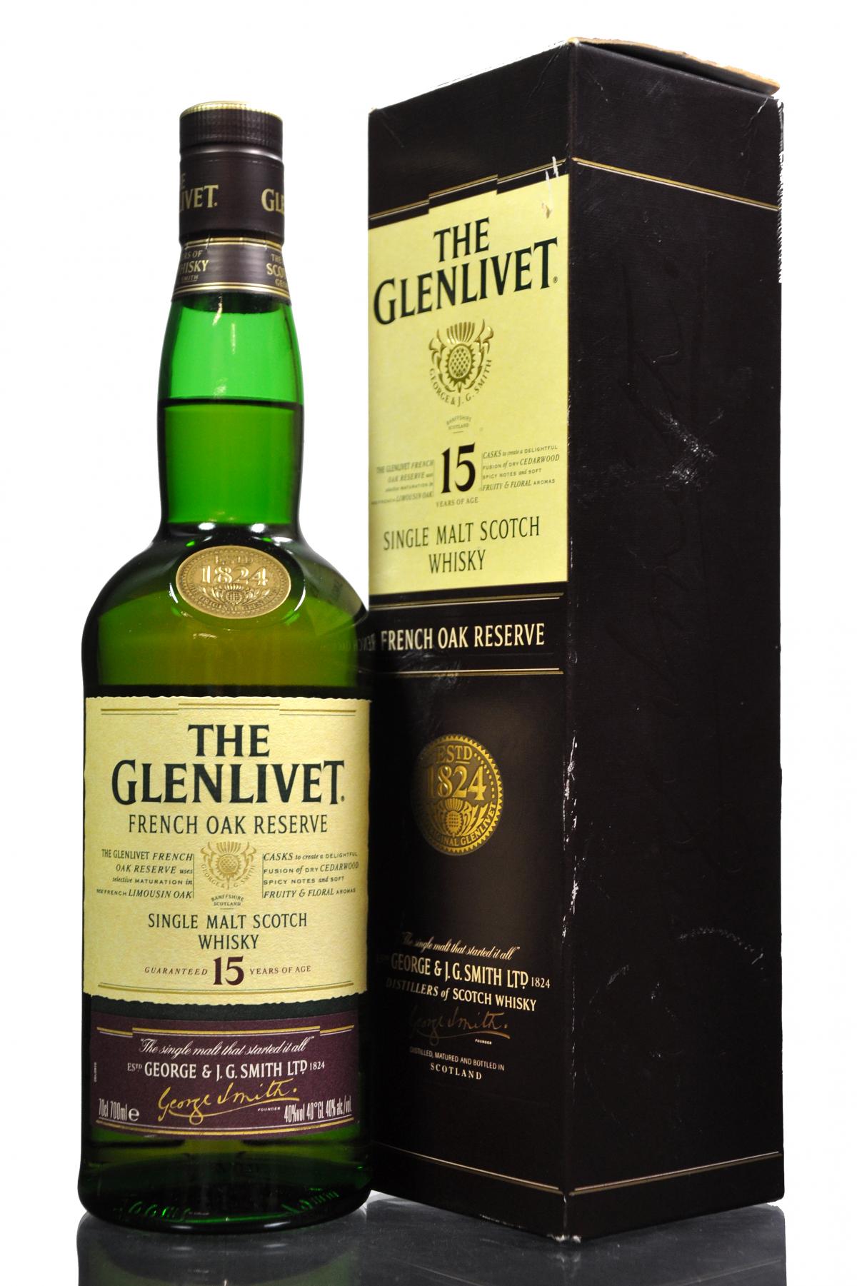 Glenlivet 15 Year Old - French Oak Reserve
