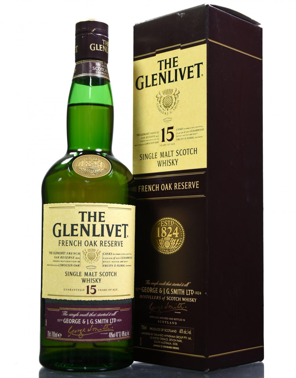 Glenlivet 15 Year Old - French Oak Reserve