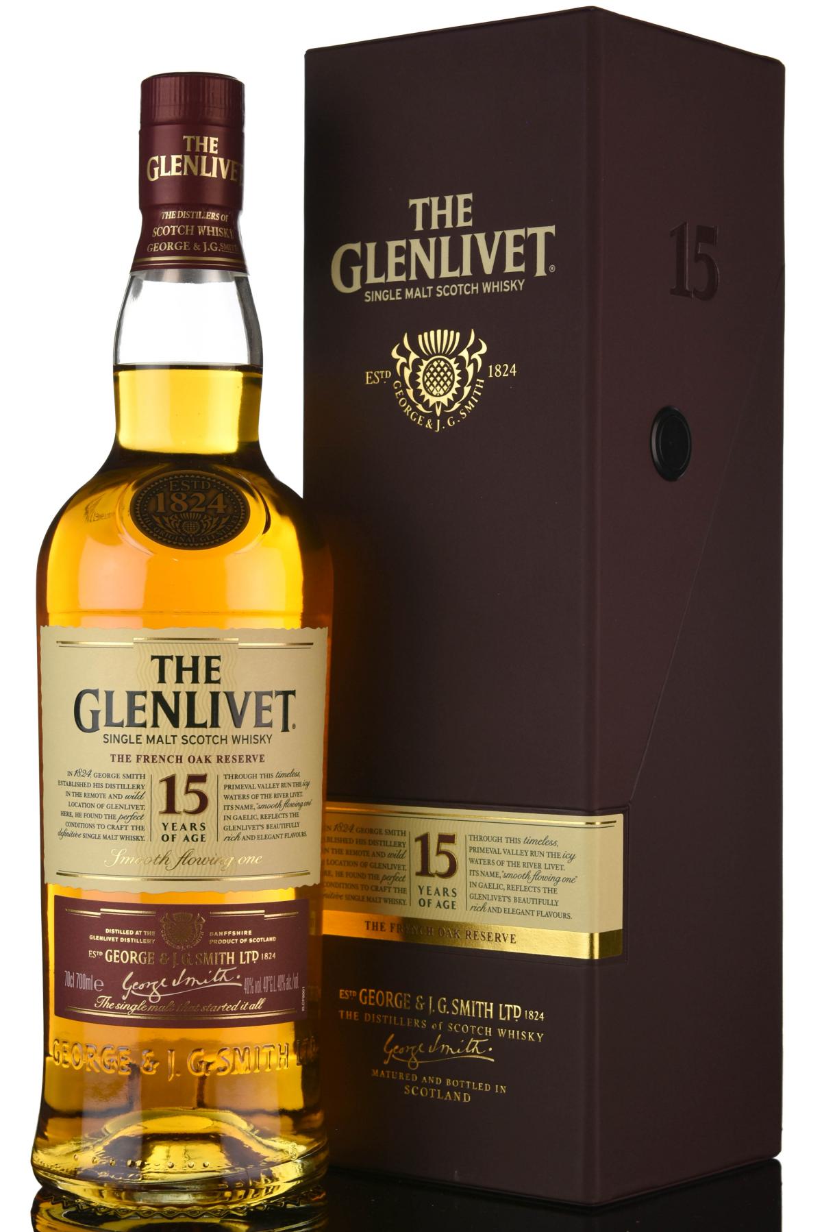 Glenlivet 15 Year Old - French Oak Reserve