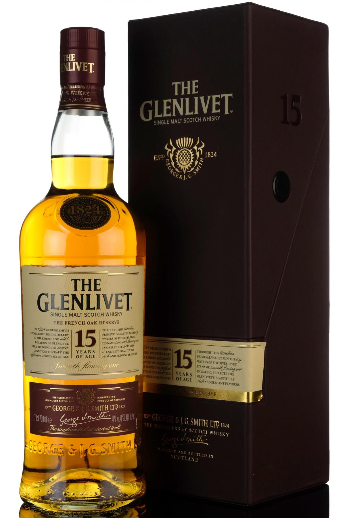 Glenlivet 15 Year Old - French Oak Reserve