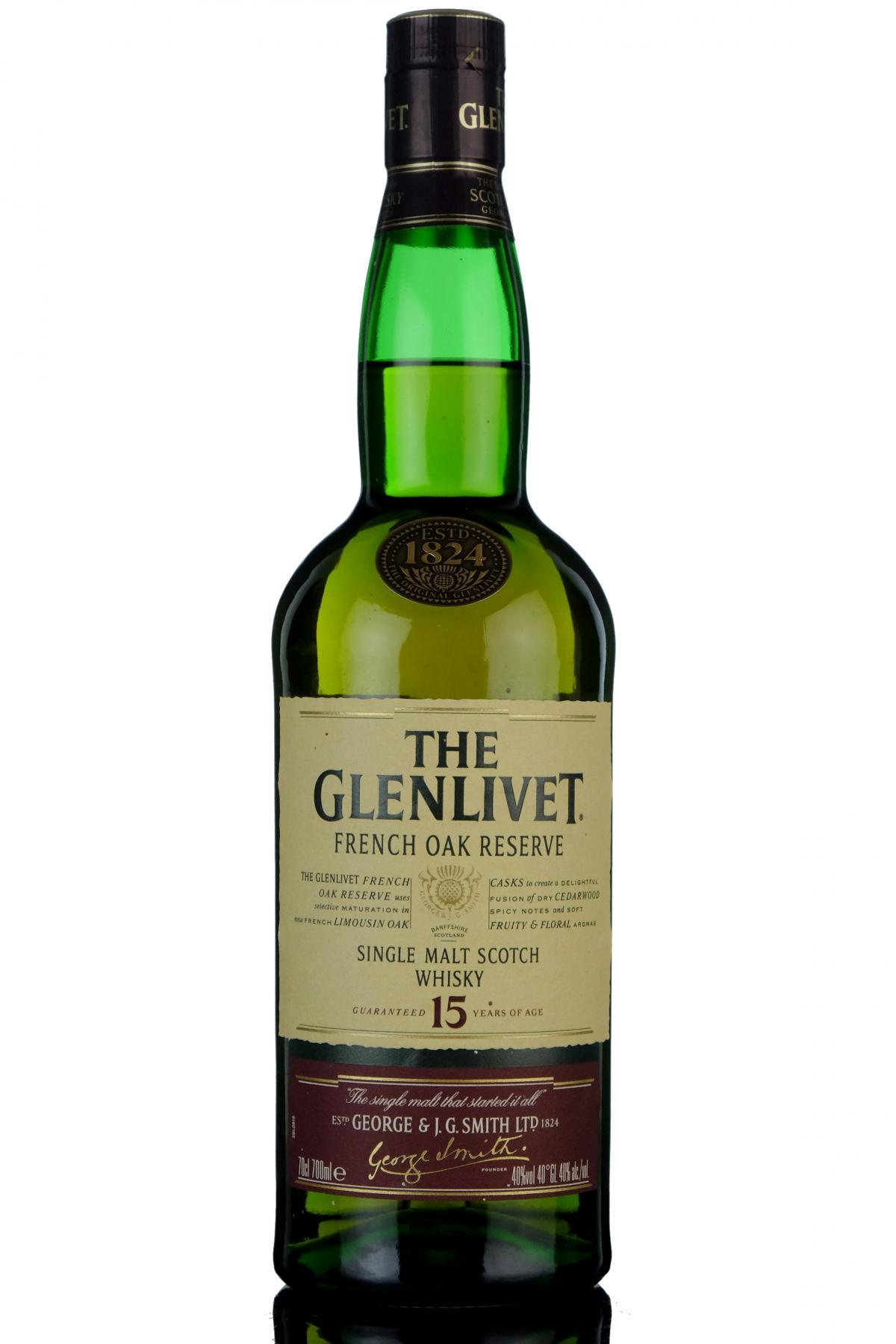 Glenlivet 15 Year Old - French Oak Reserve