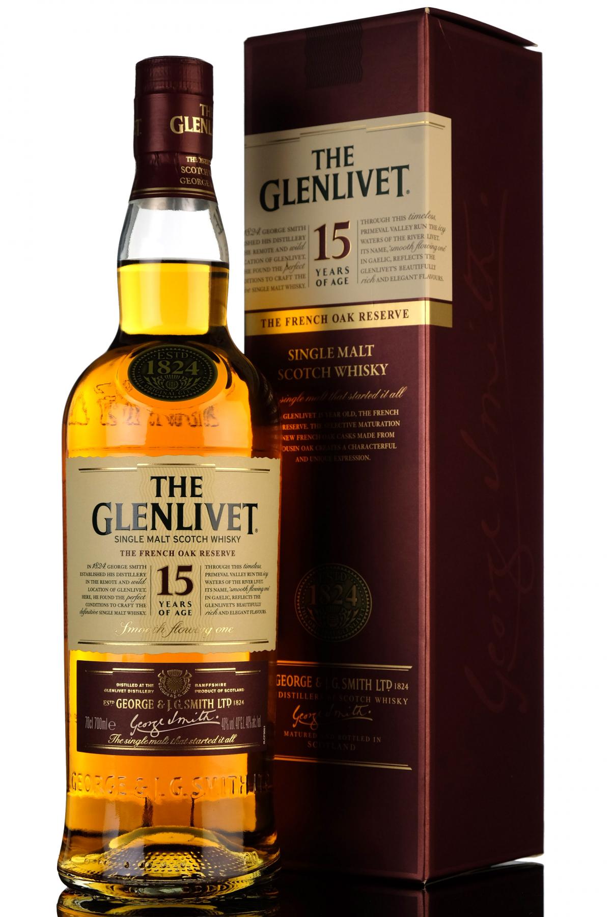 Glenlivet 15 Year Old - French Oak Reserve