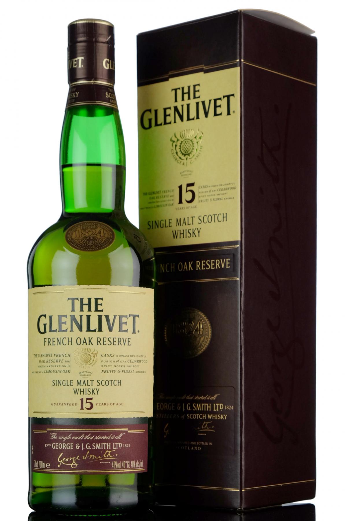 Glenlivet 15 Year Old - French Oak Reserve