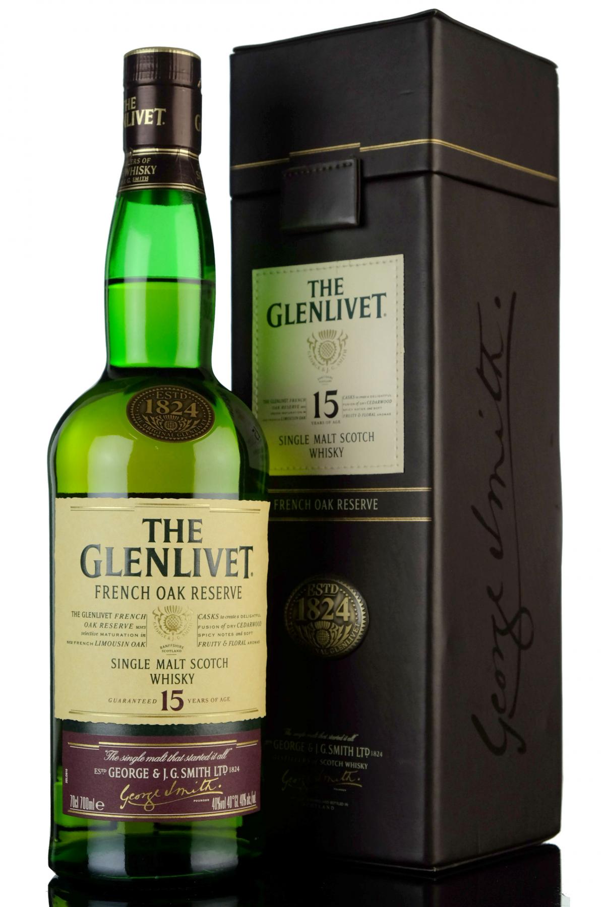 Glenlivet 15 Year Old - French Oak Reserve