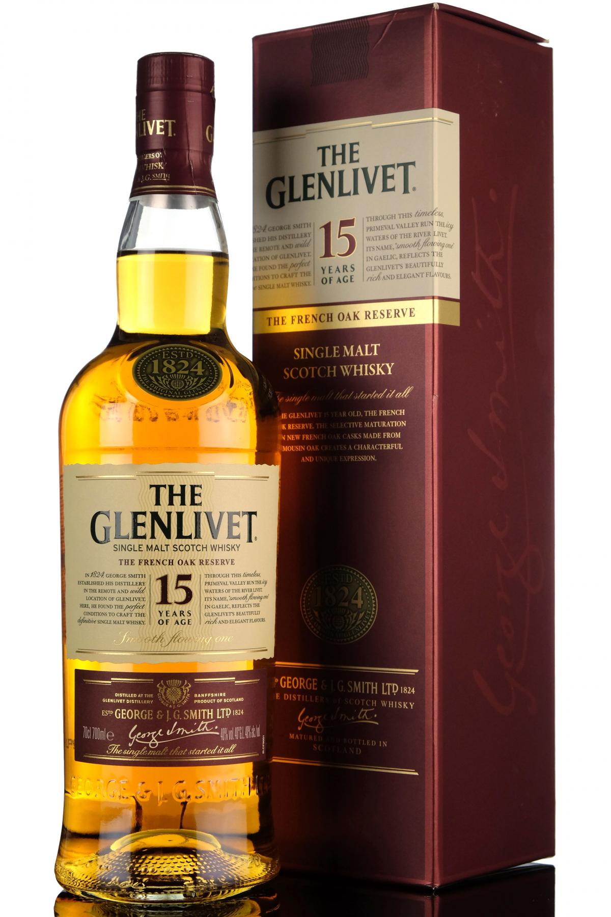 Glenlivet 15 Year Old - French Oak Reserve