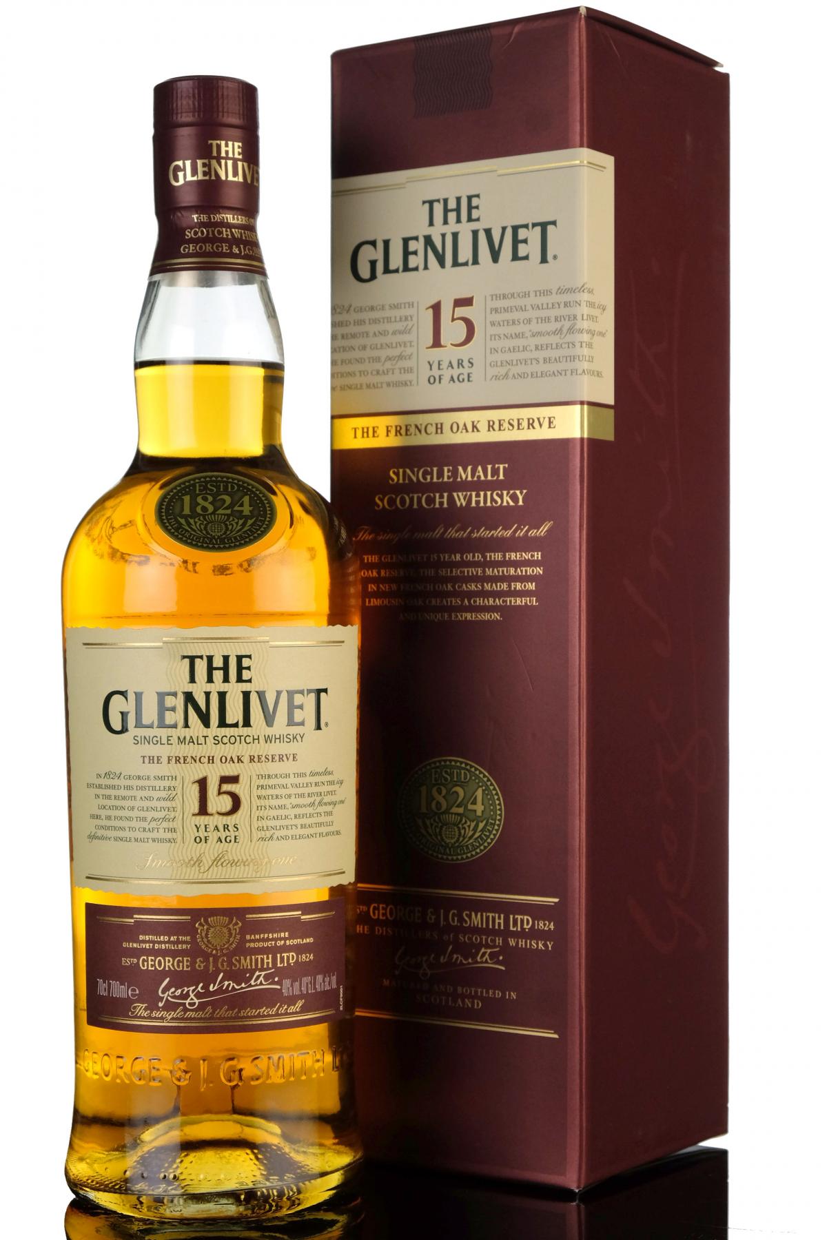 Glenlivet 15 Year Old - French Oak Reserve