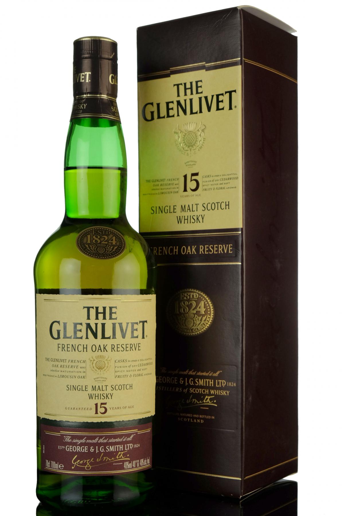 Glenlivet 15 Year Old - French Oak Reserve