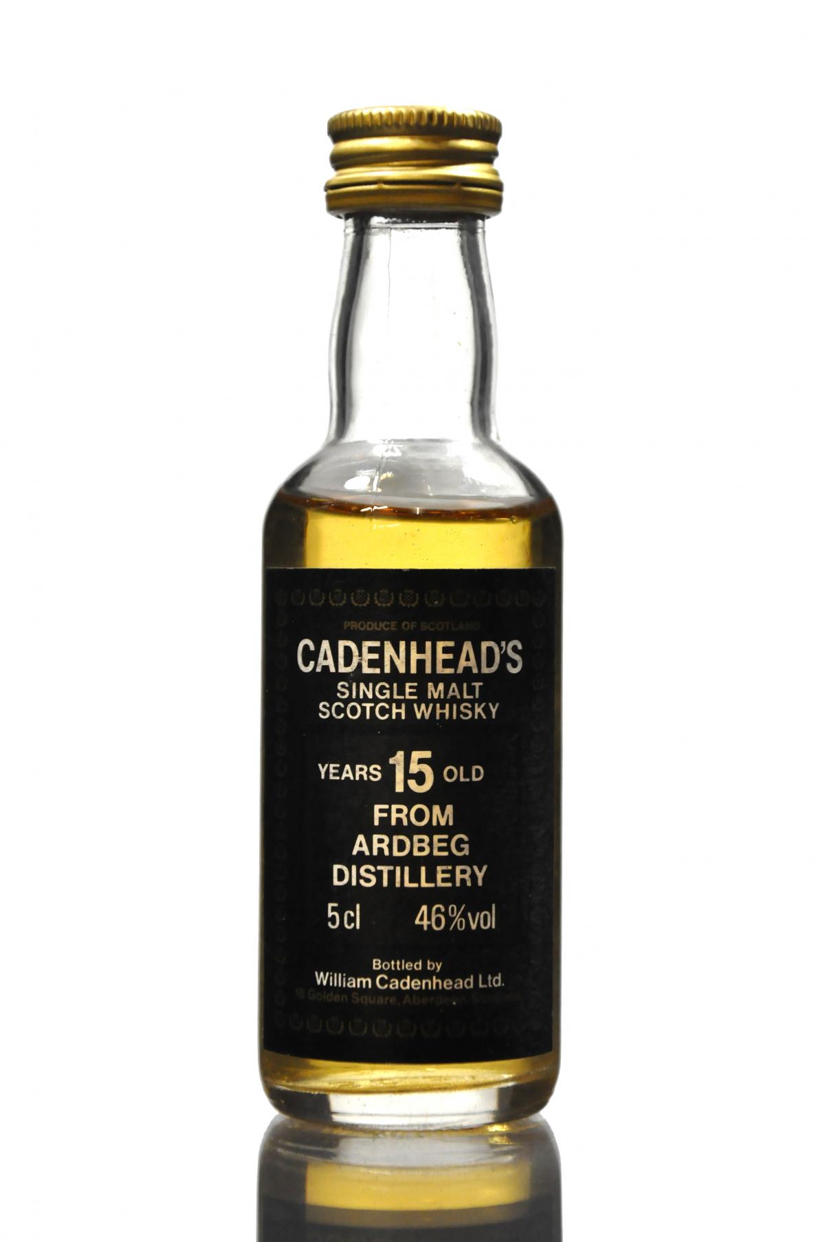 Ardbeg 15 Year Old - Cadenheads Miniature