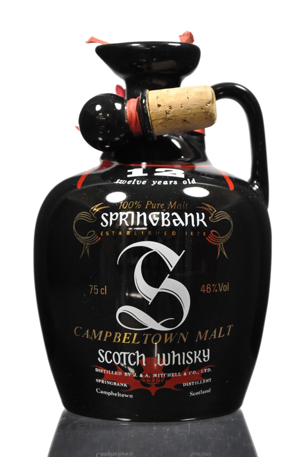 Springbank 12 Year Old Ceramic - 1980s