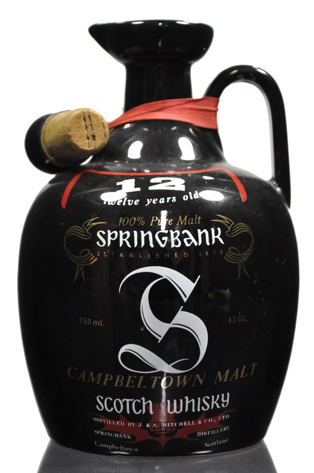 Springbank 12 Year Old Ceramic - 1980s