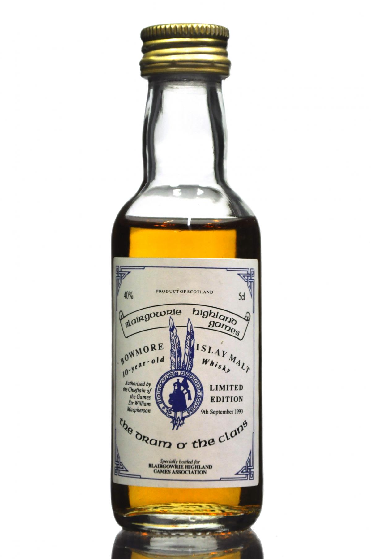 Bowmore The Dram O The Clans Miniature