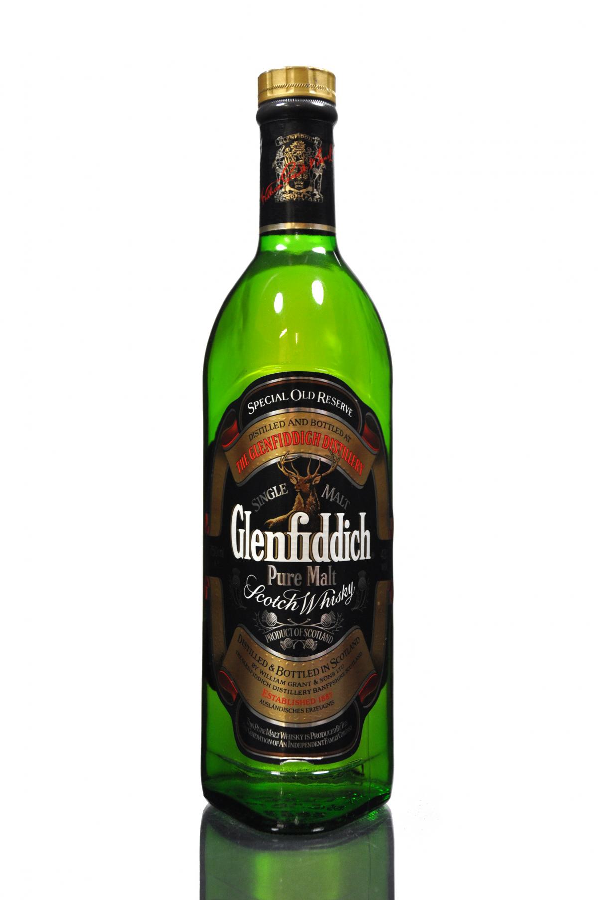 Glenfiddich Special Old Reserve - 1980s