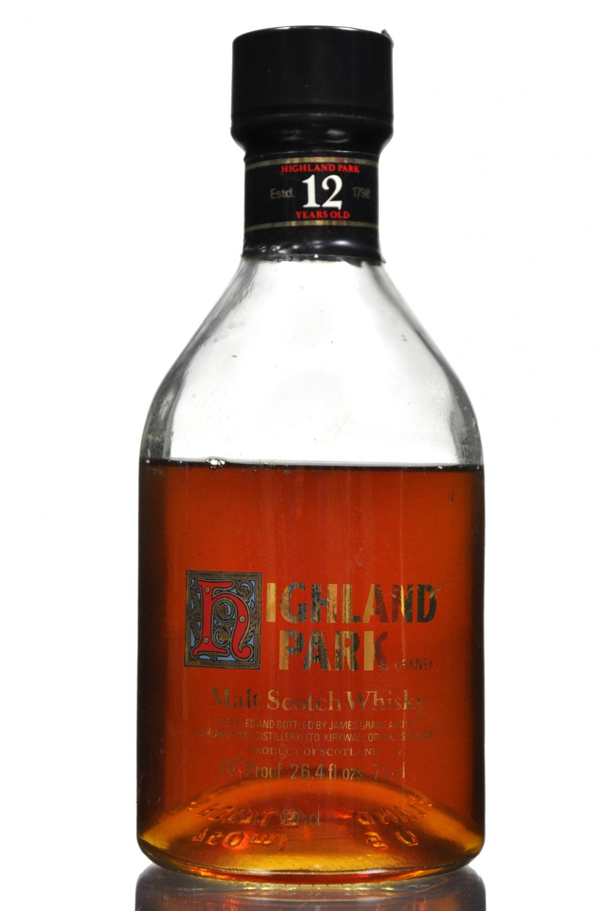 Highland Park 12 Year Old - 1970s