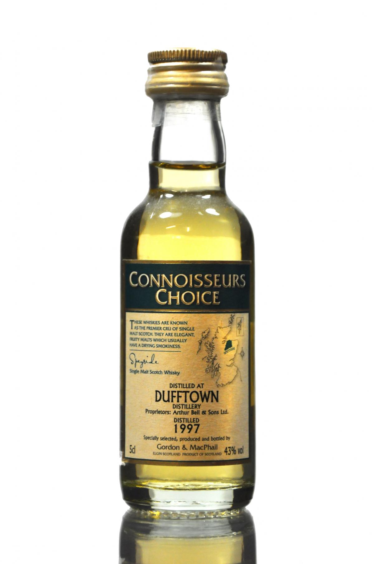 Dufftown 1997 - Connoisseurs Choice Miniature