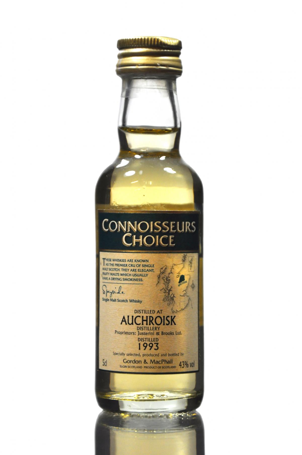 Auchroisk 1993 - Connoisseurs Choice Miniature