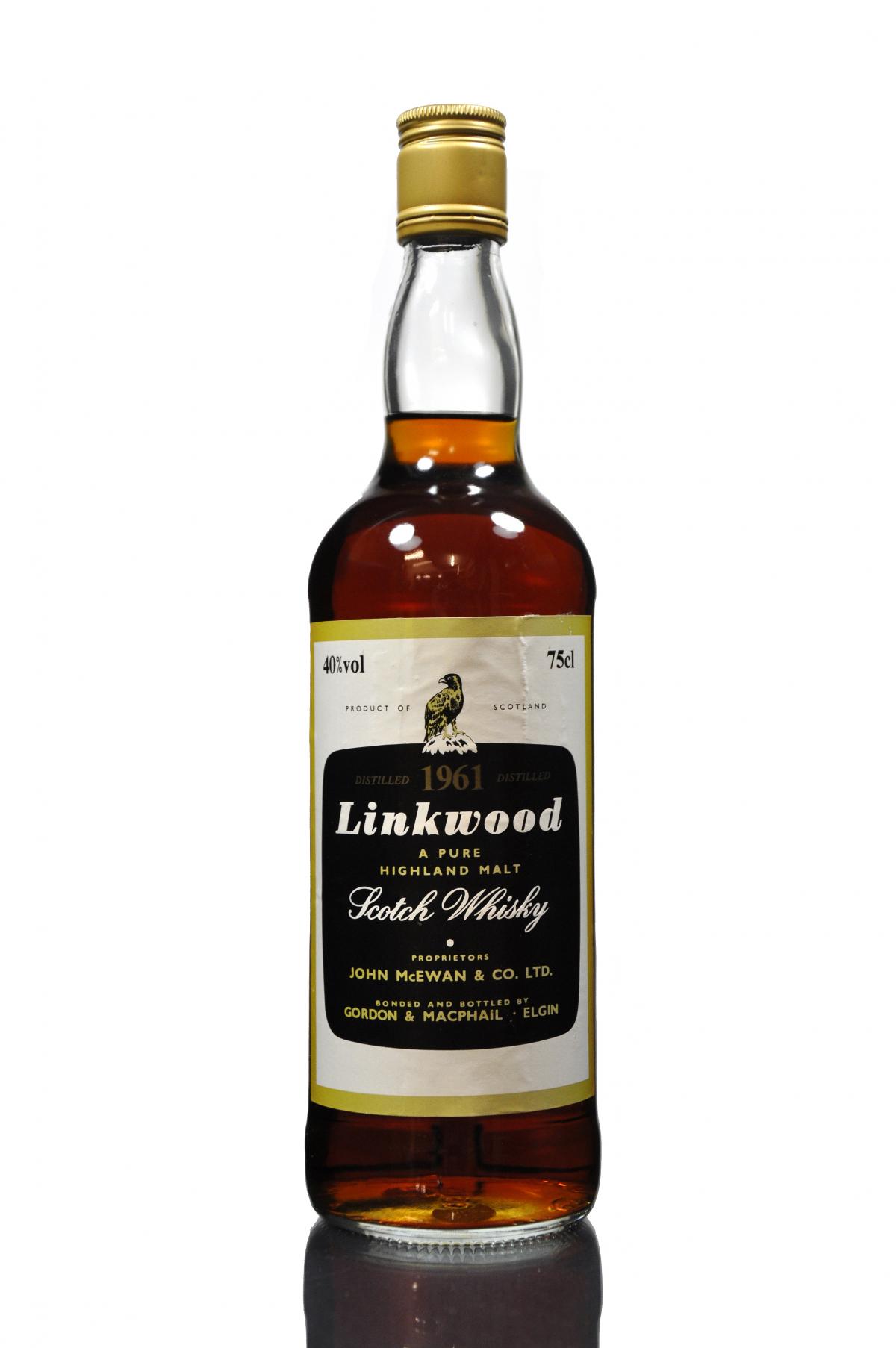 Linkwood 1961 - Gordon & MacPhail