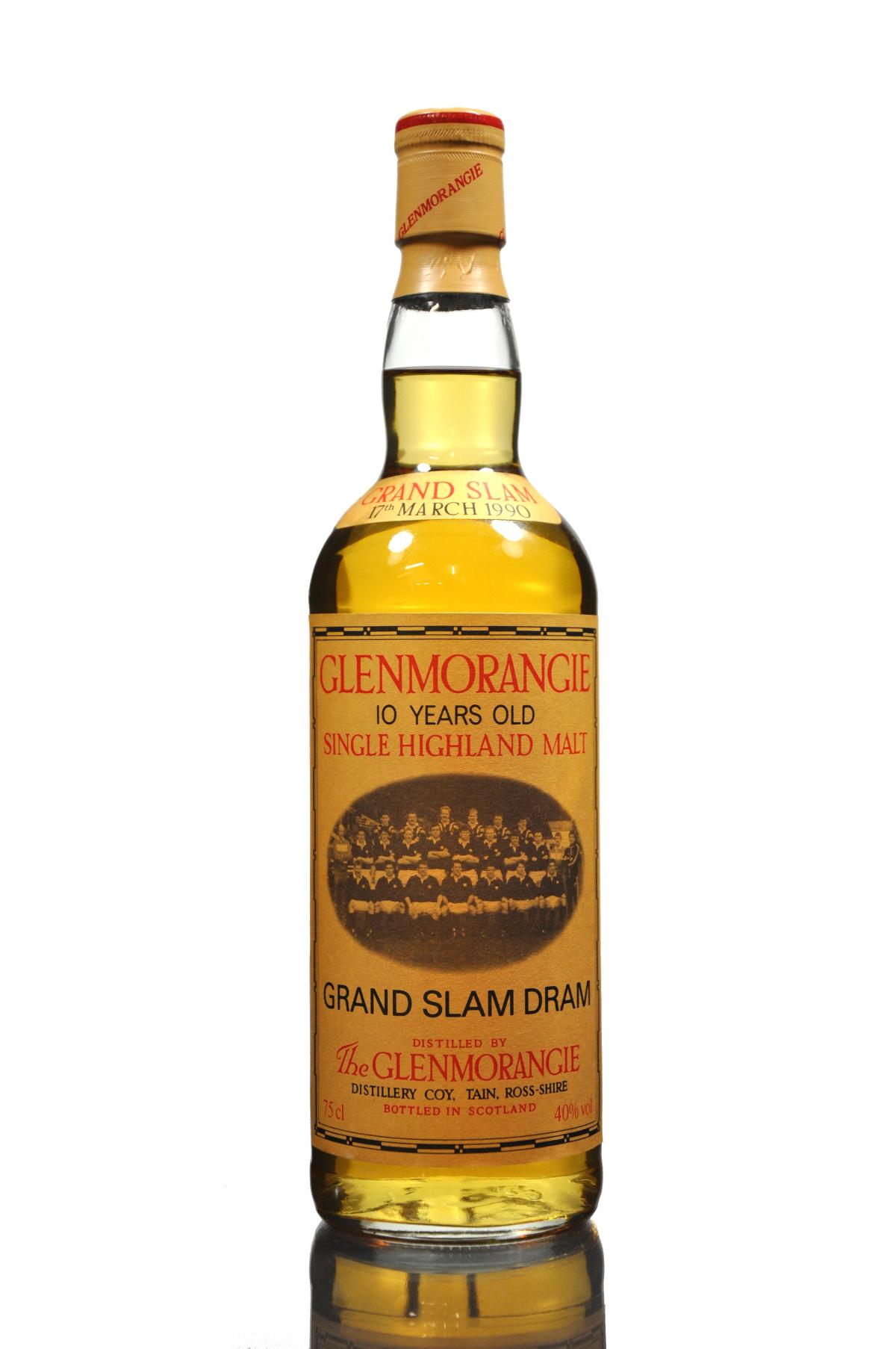 Glenmorangie 10 Year Old - Grand Slam Dram 1990