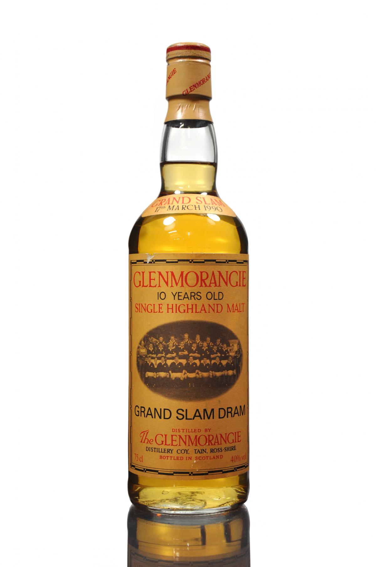Glenmorangie 10 Year Old - Grand Slam Dram 1990