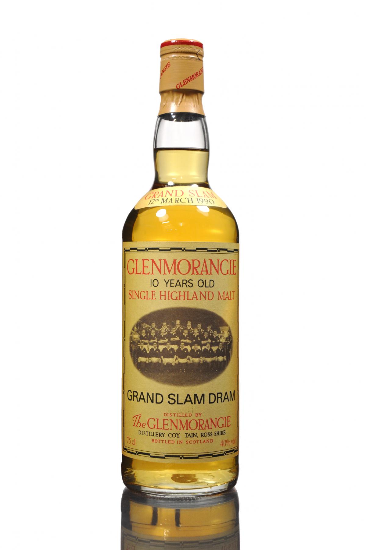 Glenmorangie 10 Year Old - Grand Slam Dram 1990