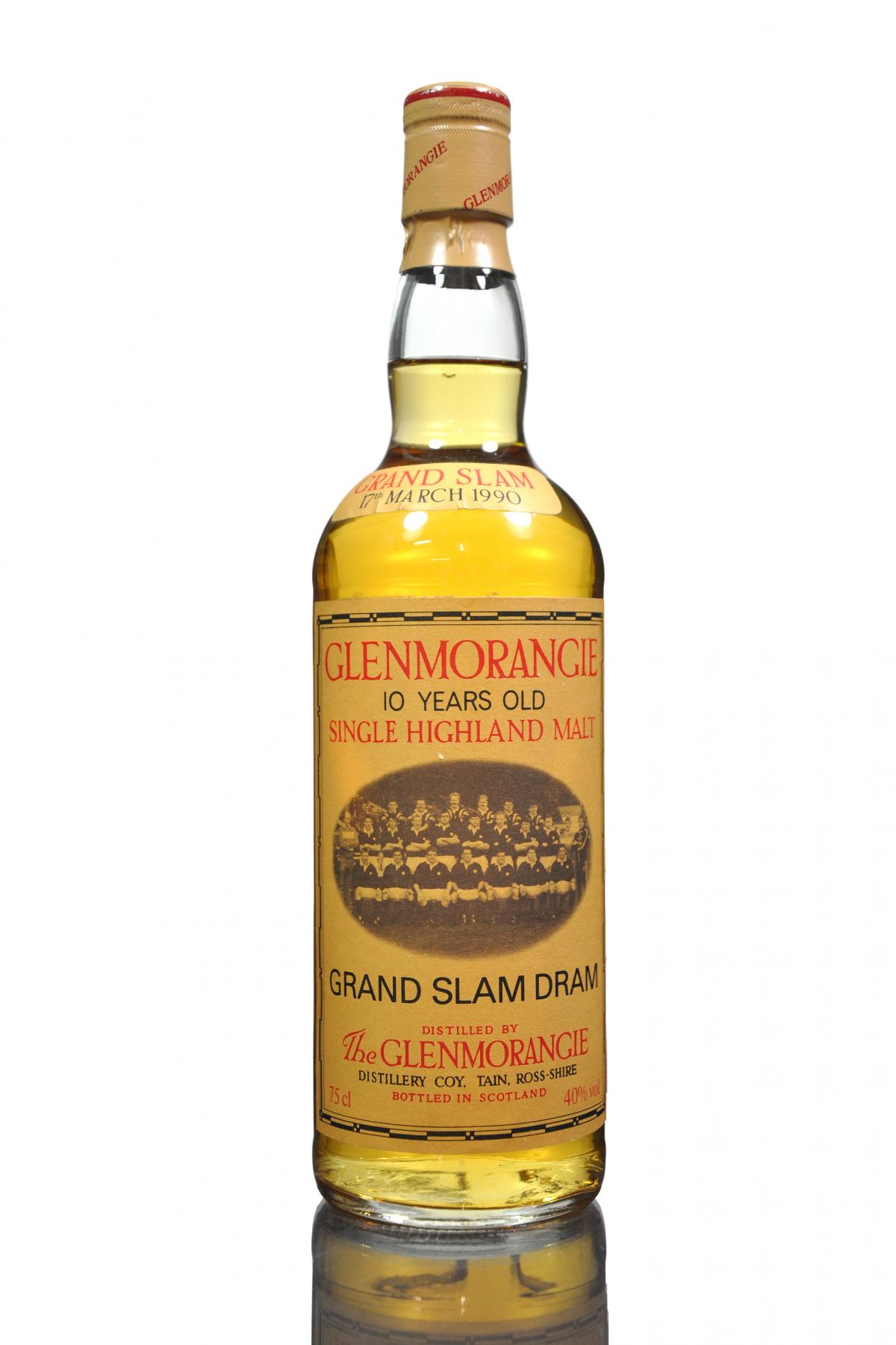Glenmorangie 10 Year Old - Grand Slam Dram 1990