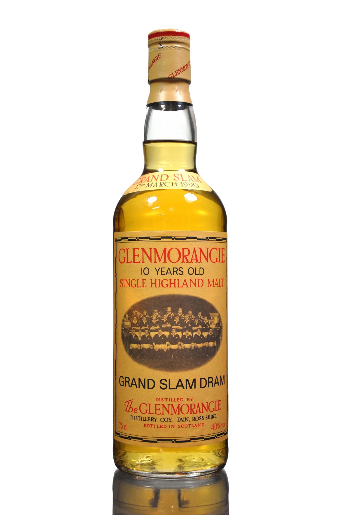 Glenmorangie 10 Year Old - Grand Slam Dram 1990