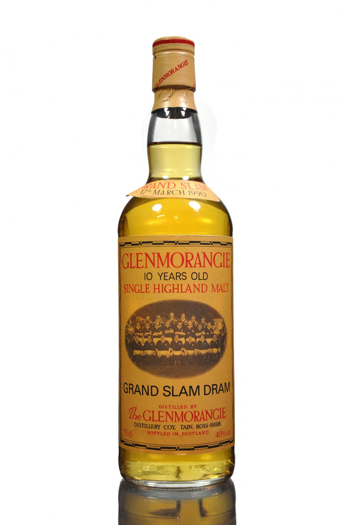 Glenmorangie 10 Year Old - Grand Slam Dram 1990