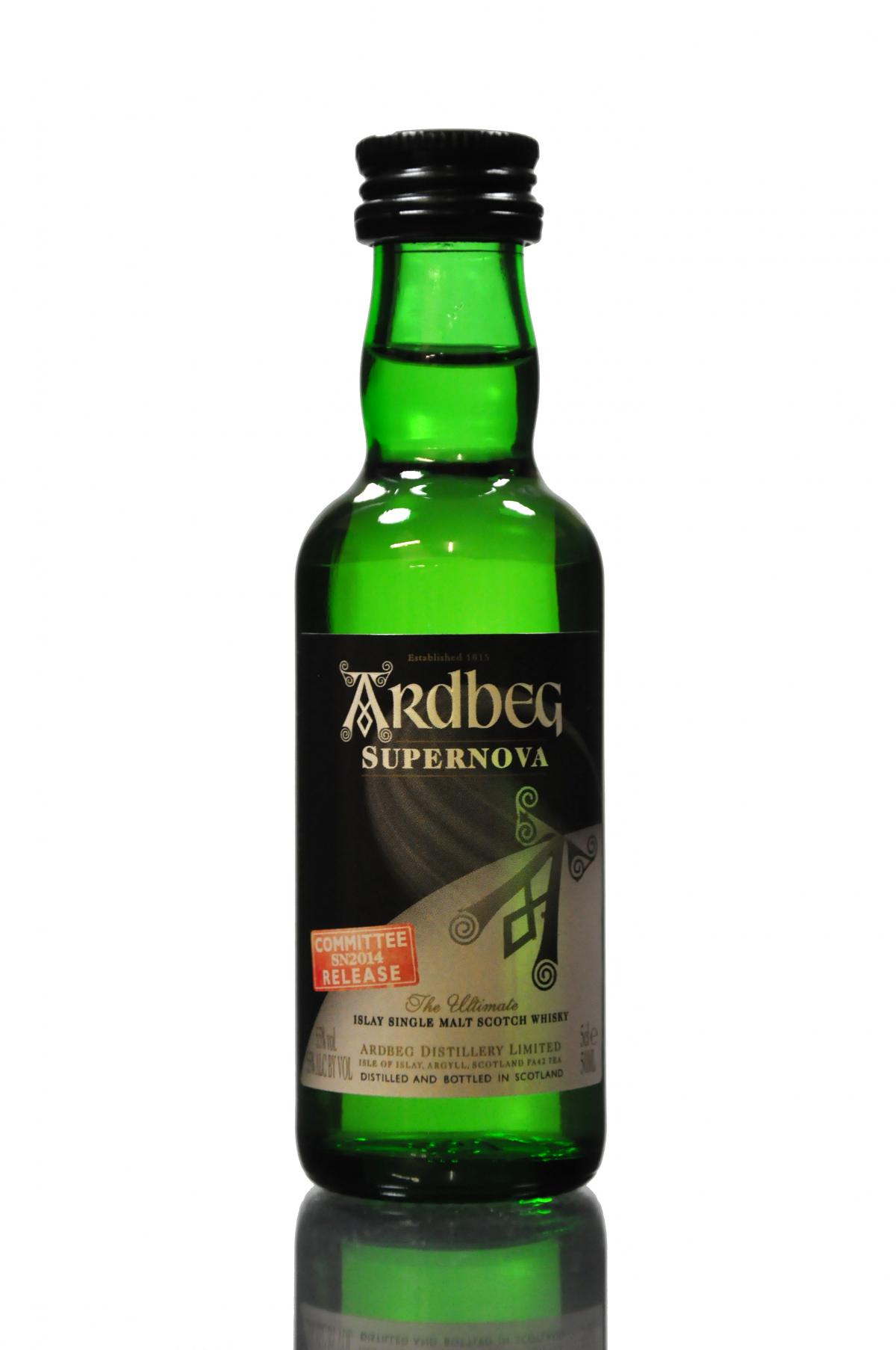 Ardbeg Supernova Committee SN2014 Miniature