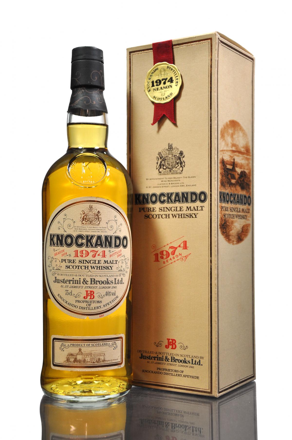 Knockando 1974-1986