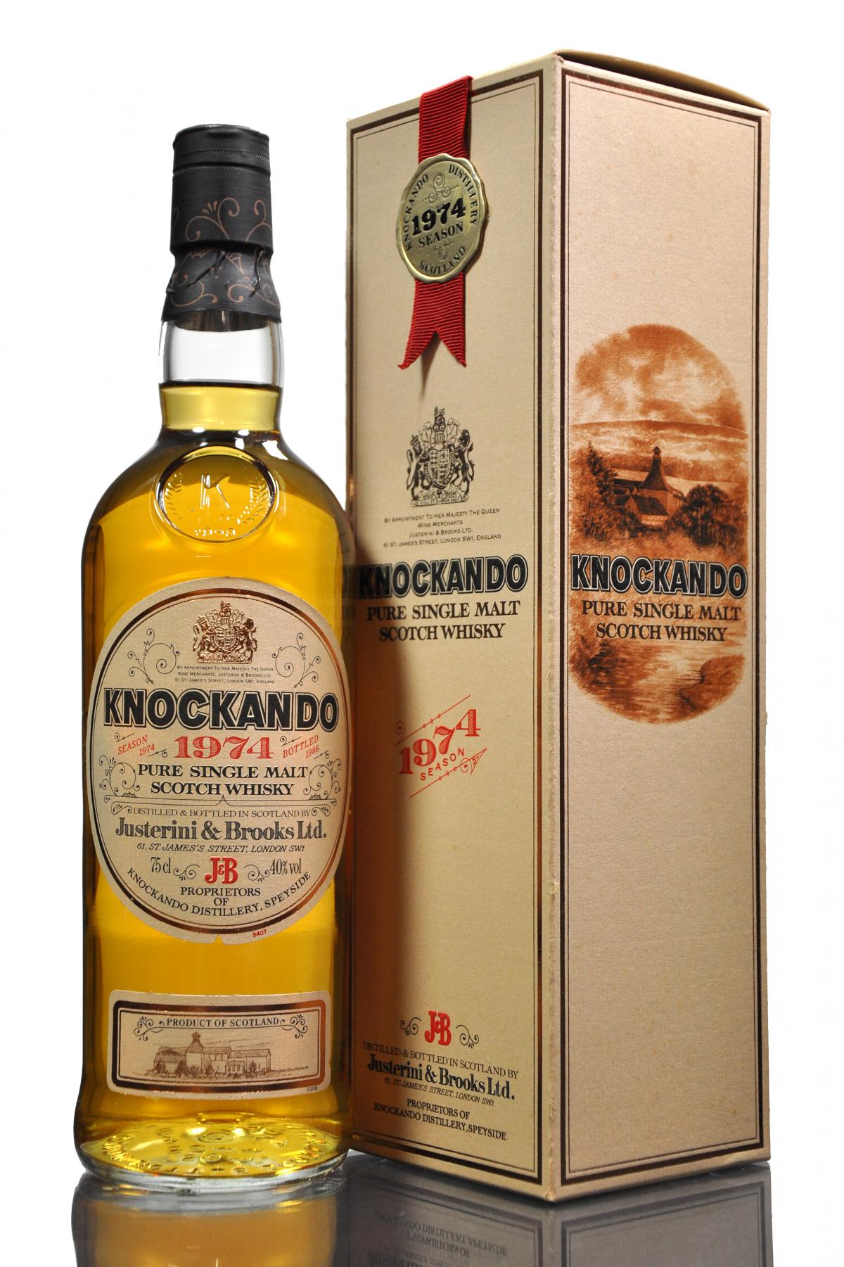 Knockando 1974-1986
