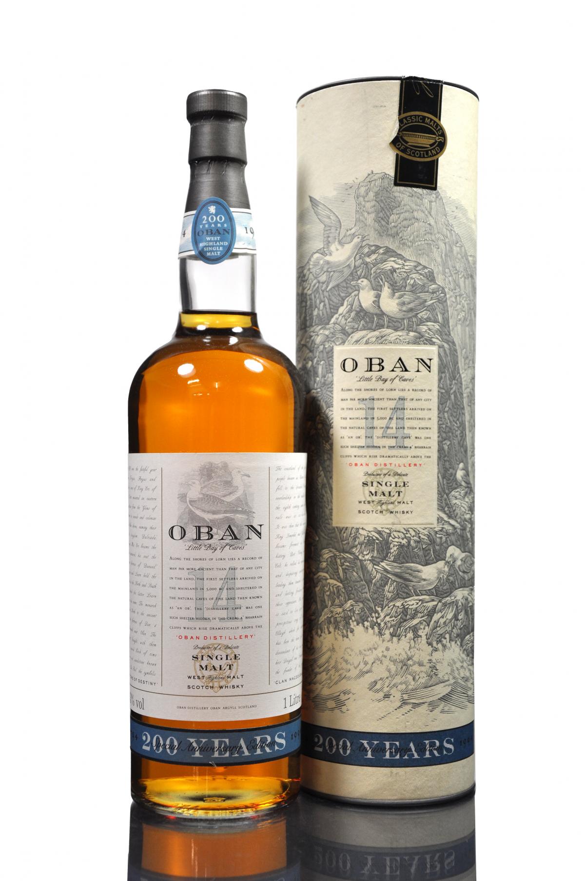 Oban 14 Year Old - 200th Anniversary - 1 Litre