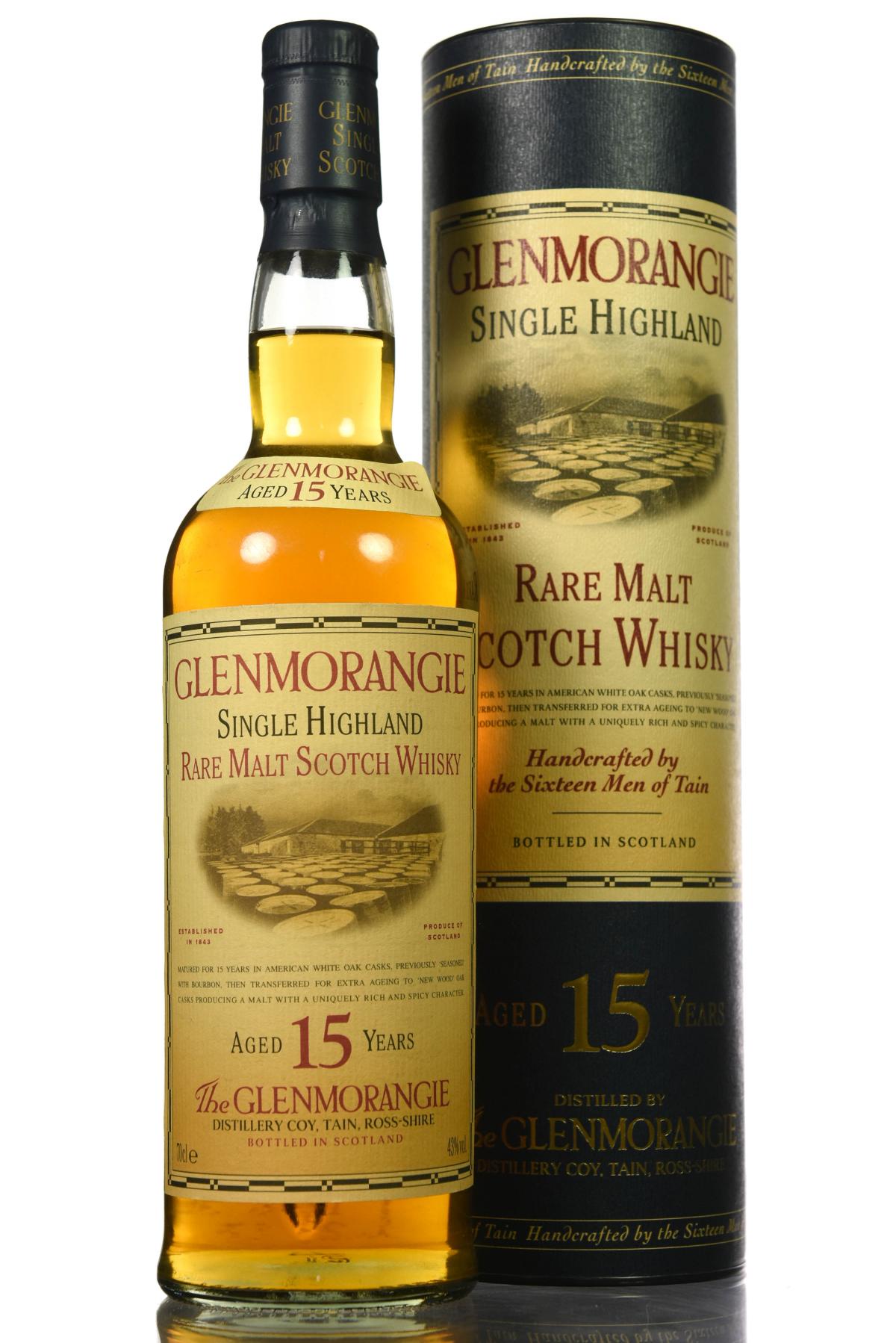 Glenmorangie 15 Year Old - Circa 2000