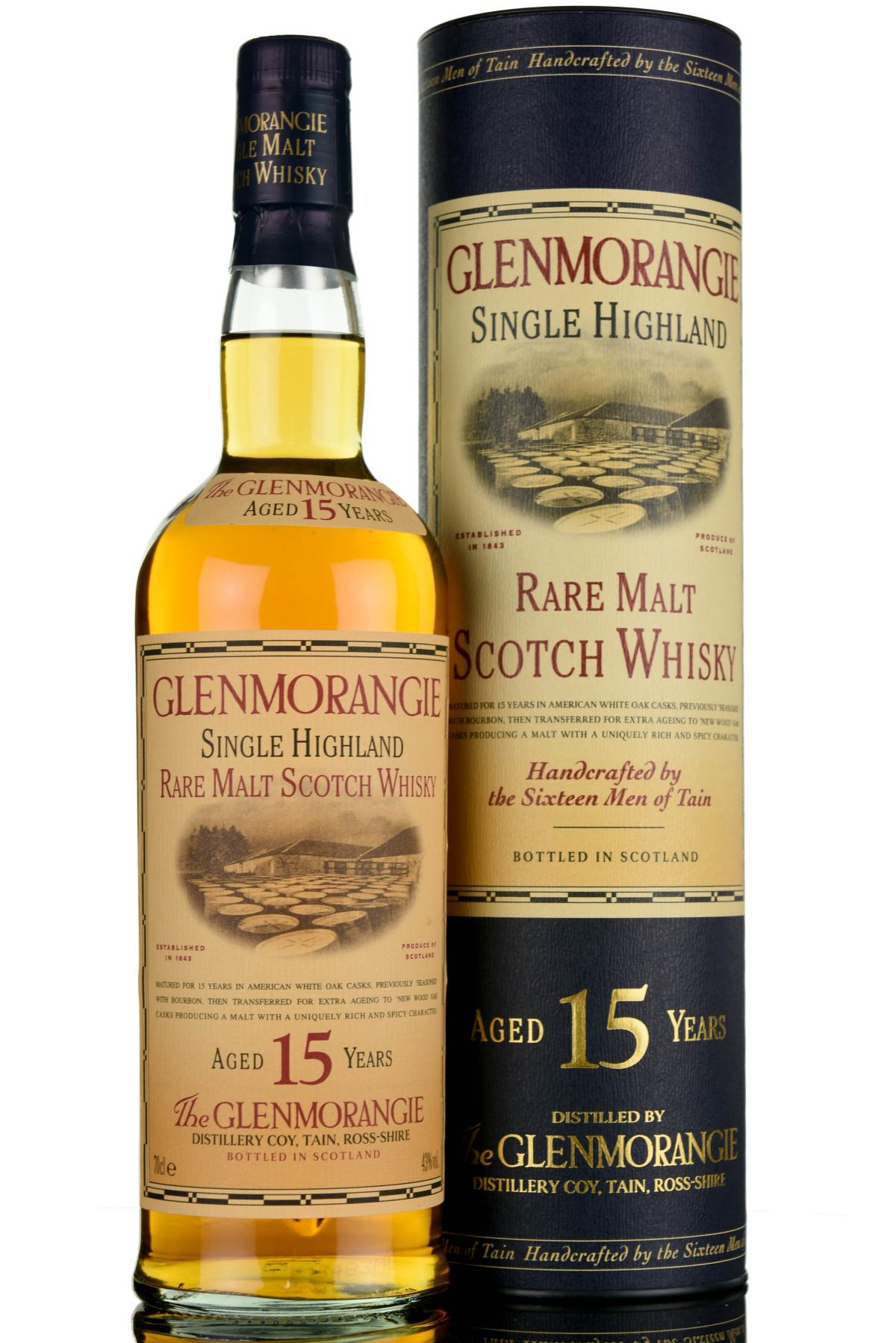 Glenmorangie 15 Year Old - Circa 2000